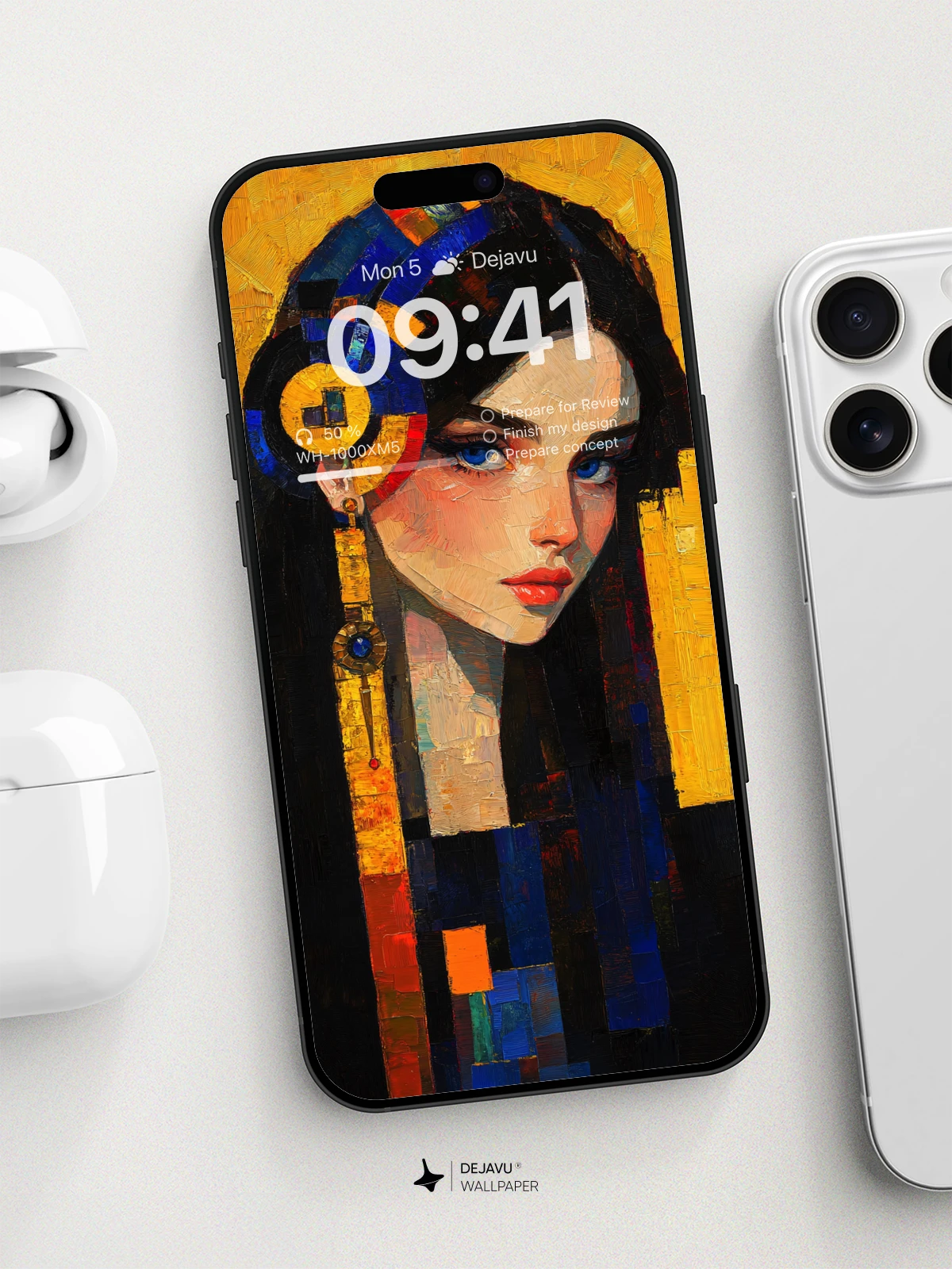 8K Abstract Art: Vibrant Oil Painting Wallpaper