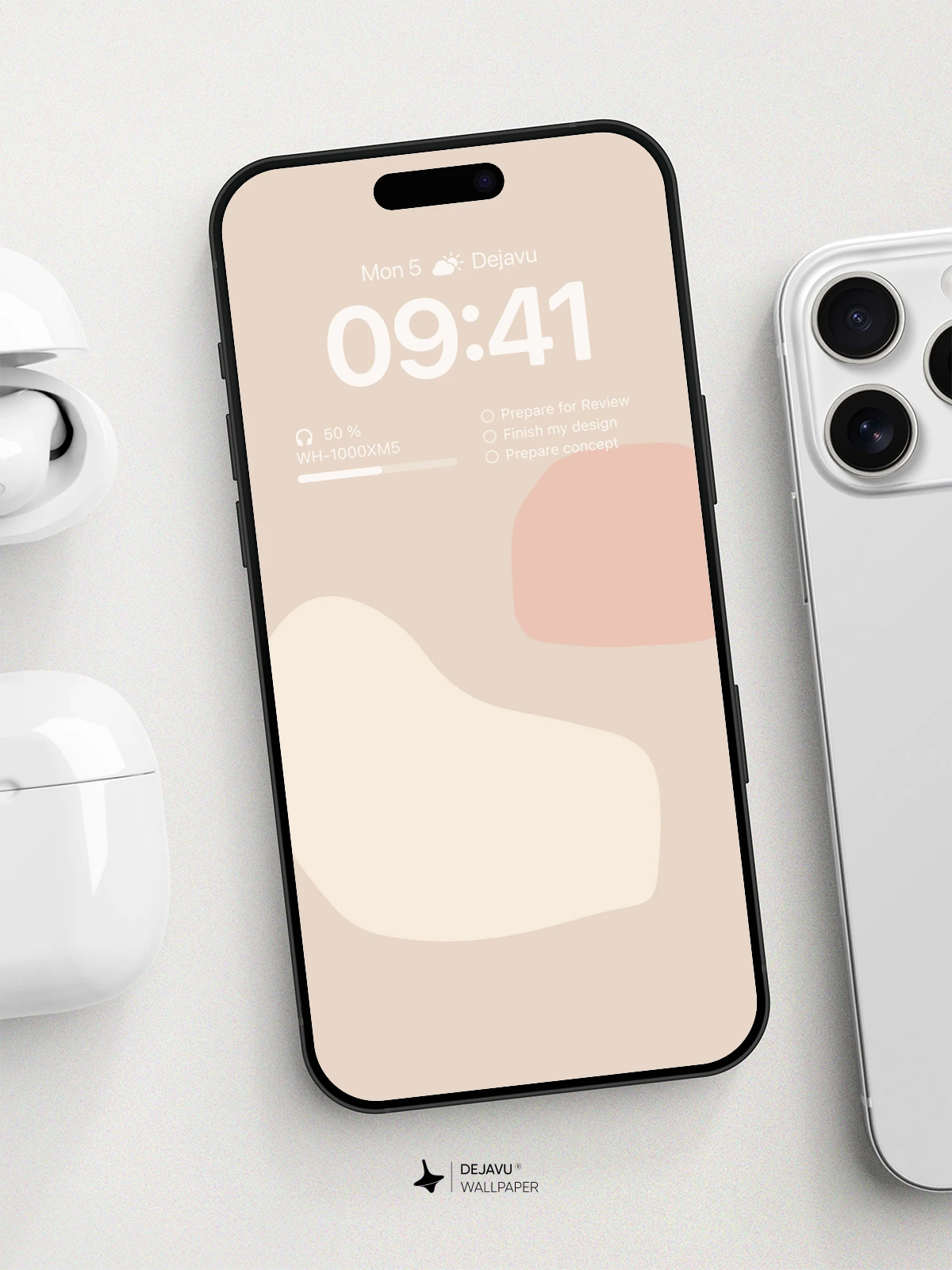 Minimalist Abstract Soft Gradient Wallpaper