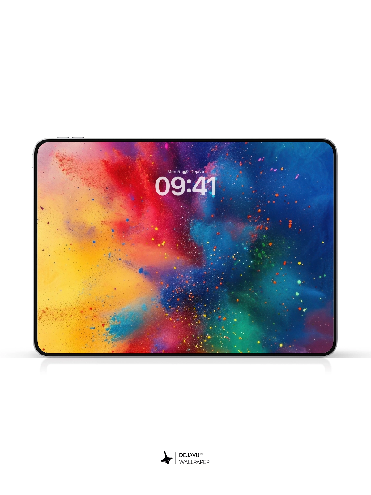 8K Abstract Color Burst Wallpaper