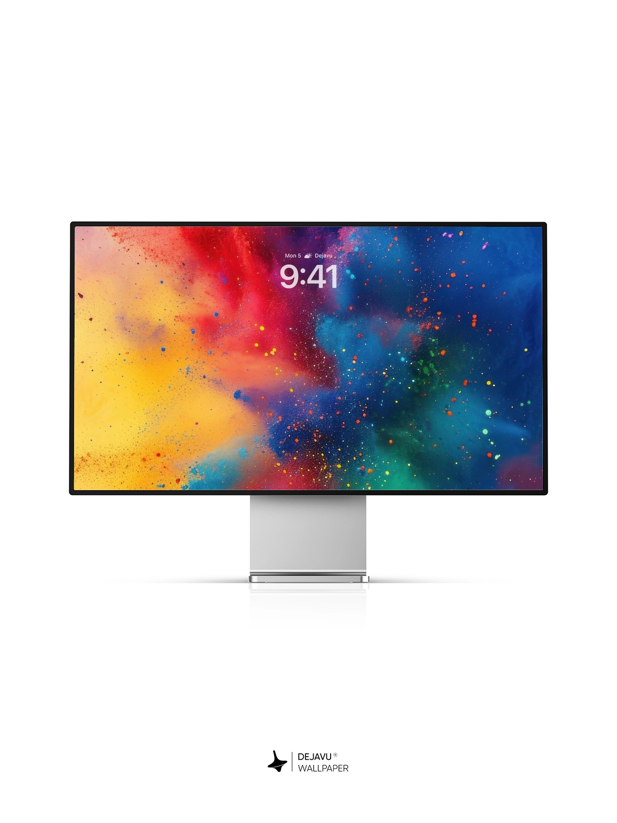 8K Abstract Color Burst Wallpaper