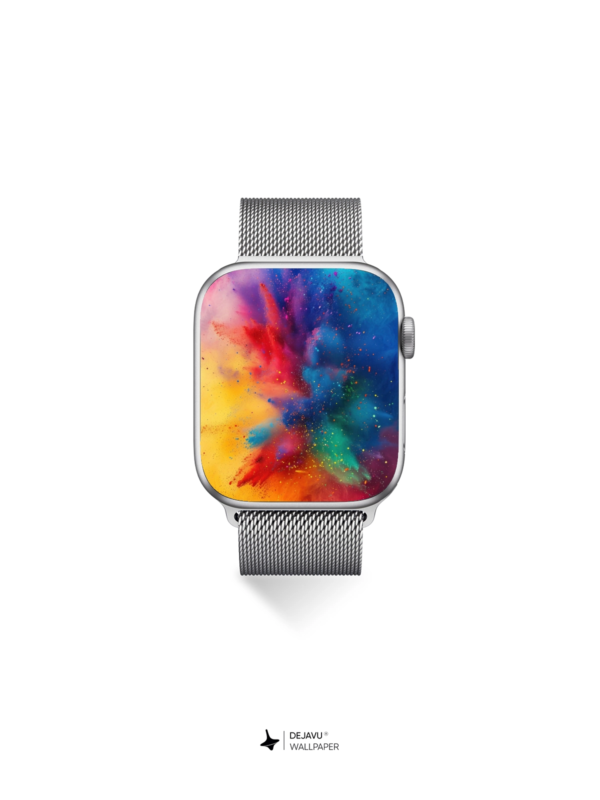 8K Abstract Color Burst Wallpaper