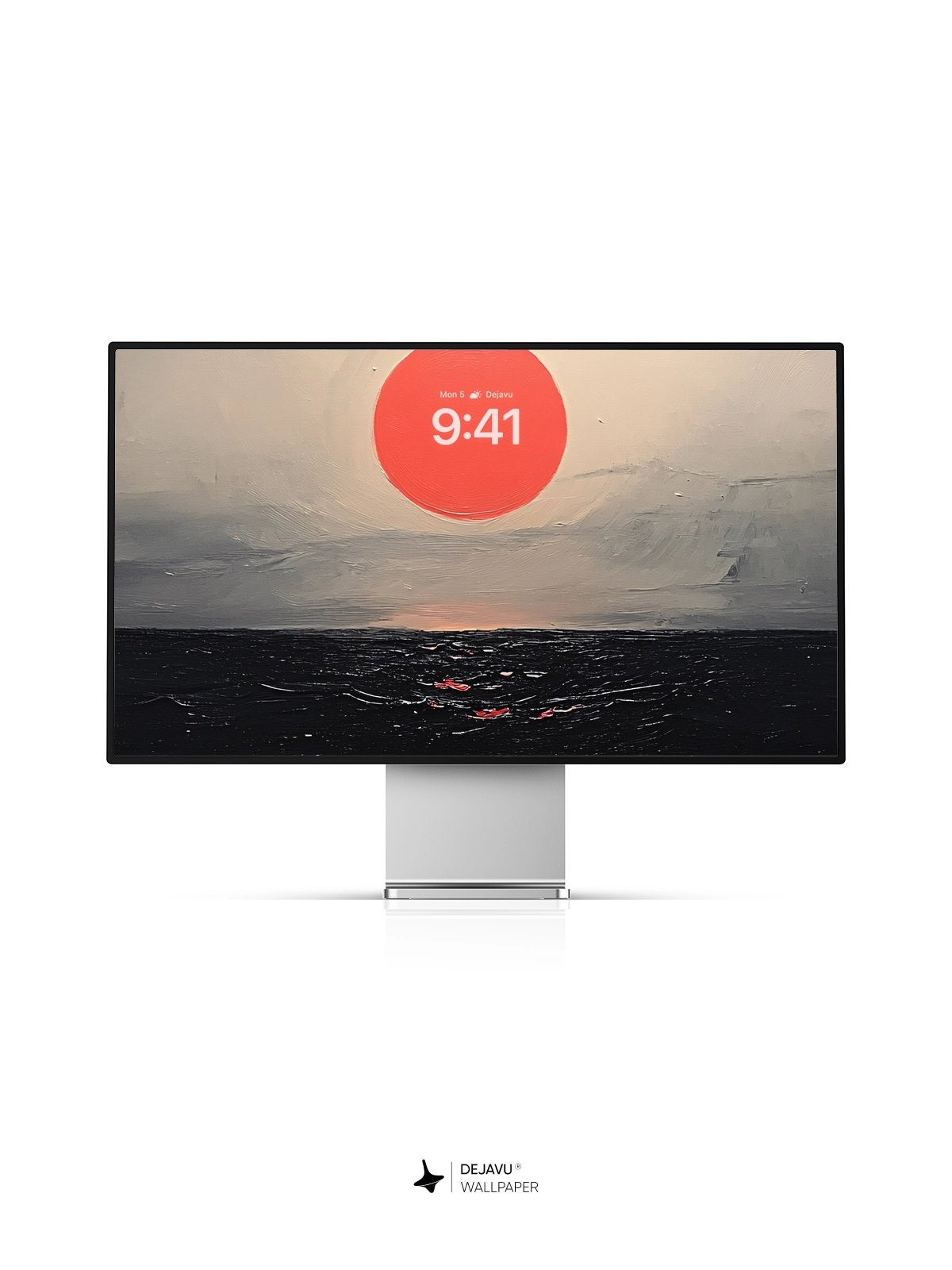 8K Minimal Aesthetic Abstract Painting Wallpaper