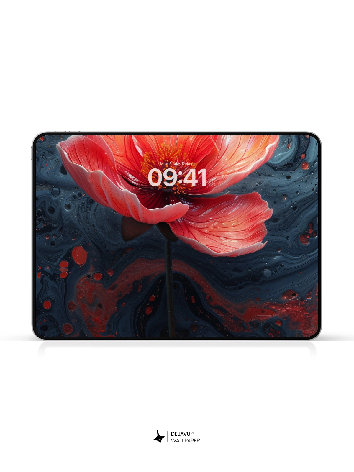 8K Abstract Floral Minimalist Wallpaper