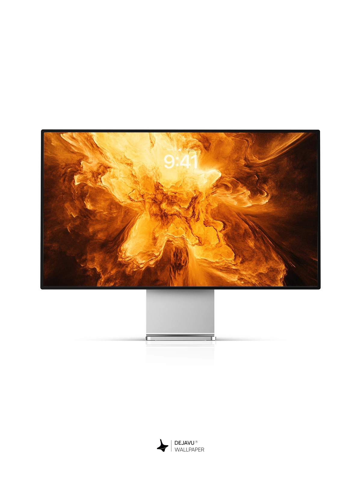 8K Abstract Fire Explosion Wallpaper