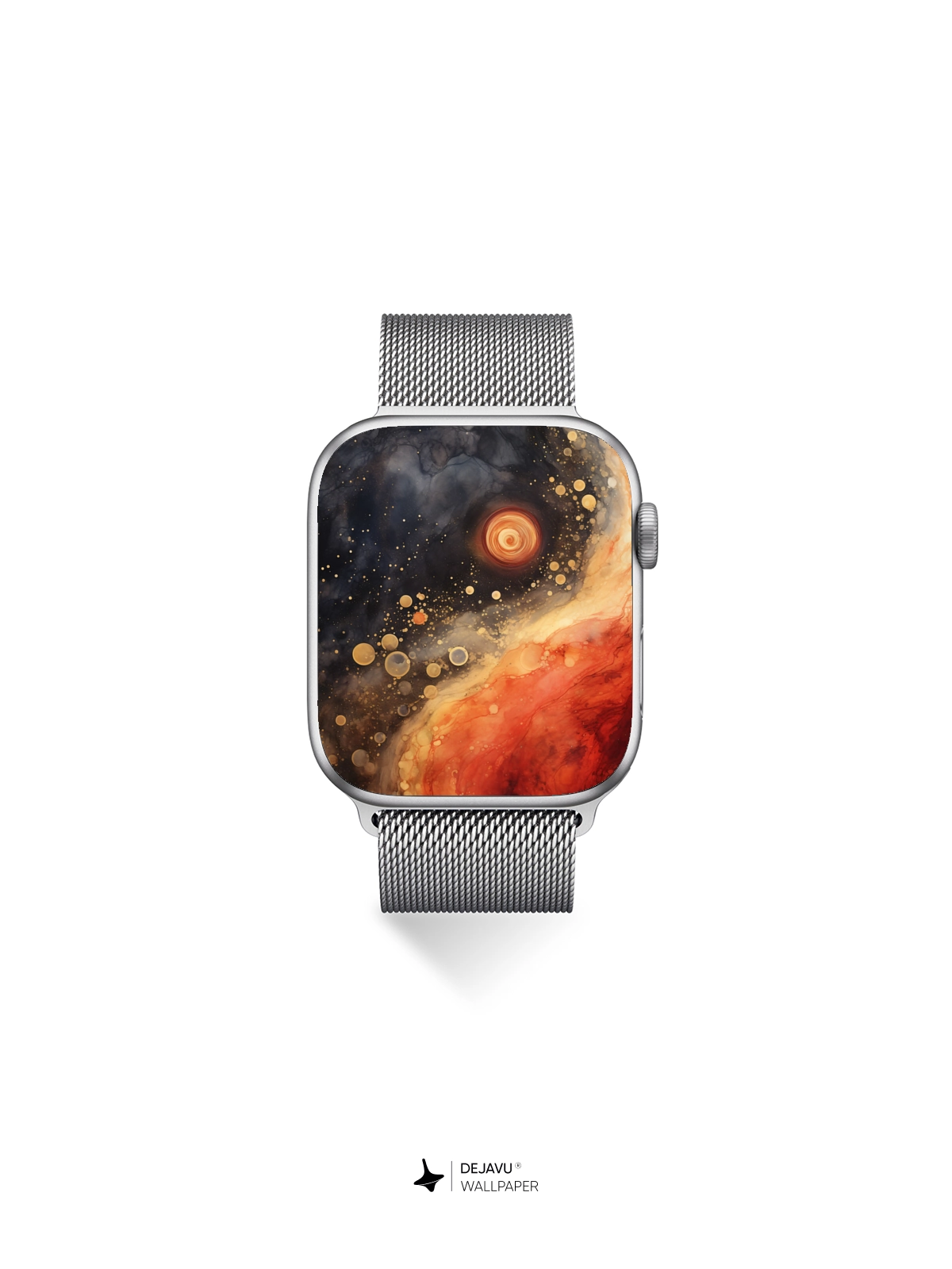 8K Abstract Cosmic Painting: Minimal Aesthetic for iPhone & Android