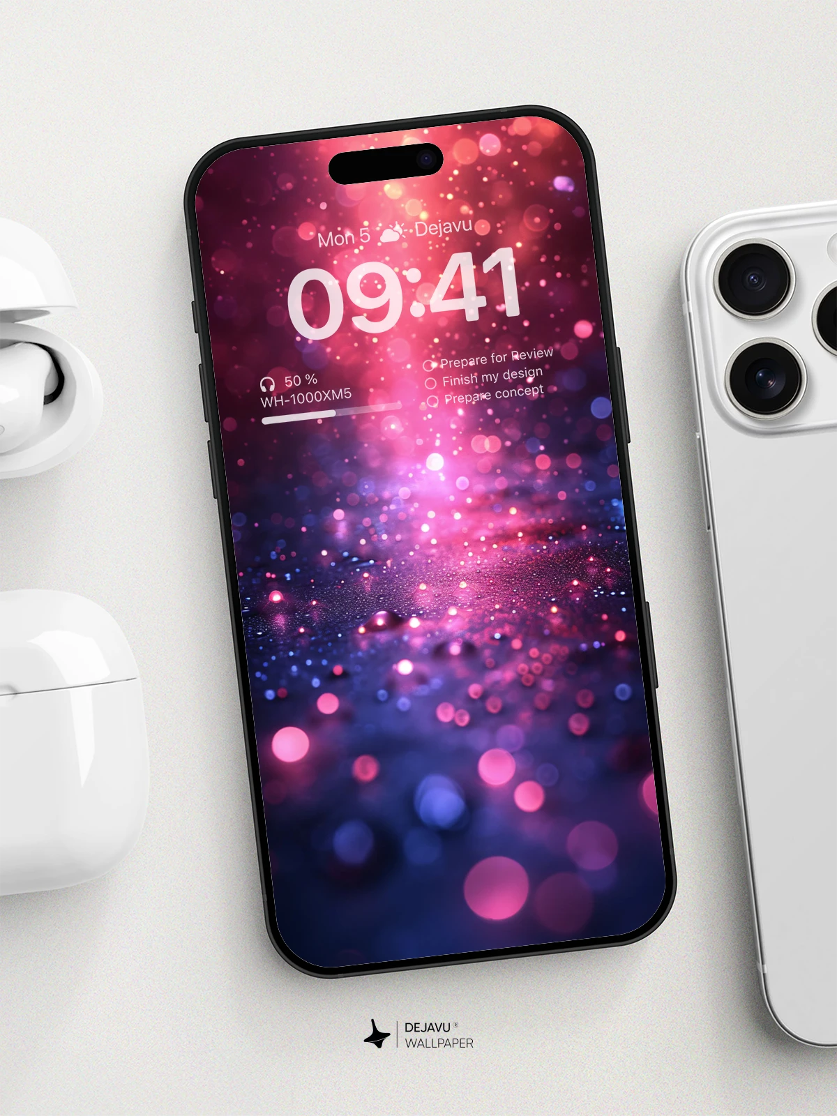 8K Abstract Bokeh Lights Wallpaper