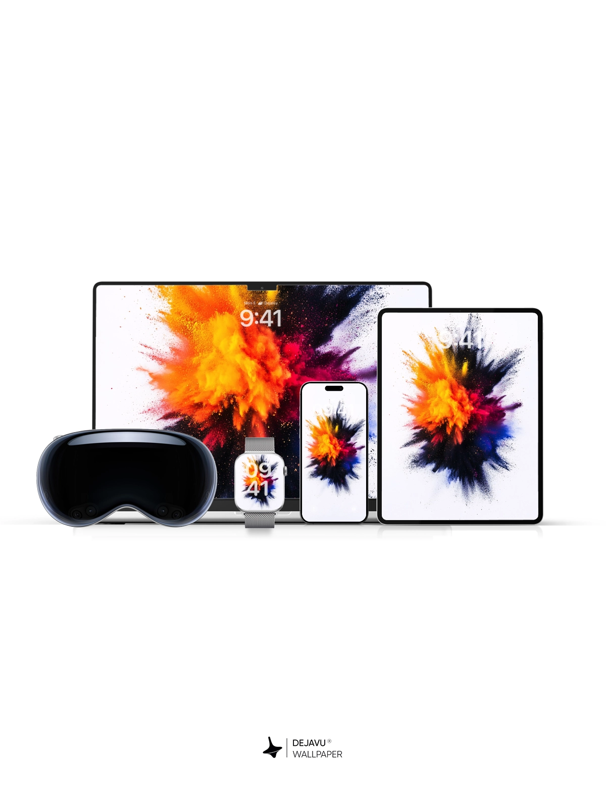 8K Abstract Explosion Wallpaper