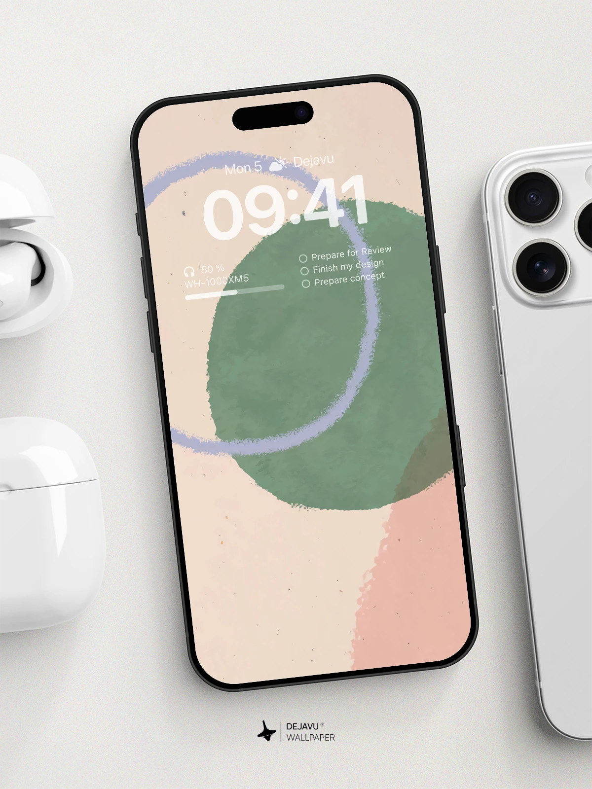 Minimalist Abstract Soft Gradient Wallpaper