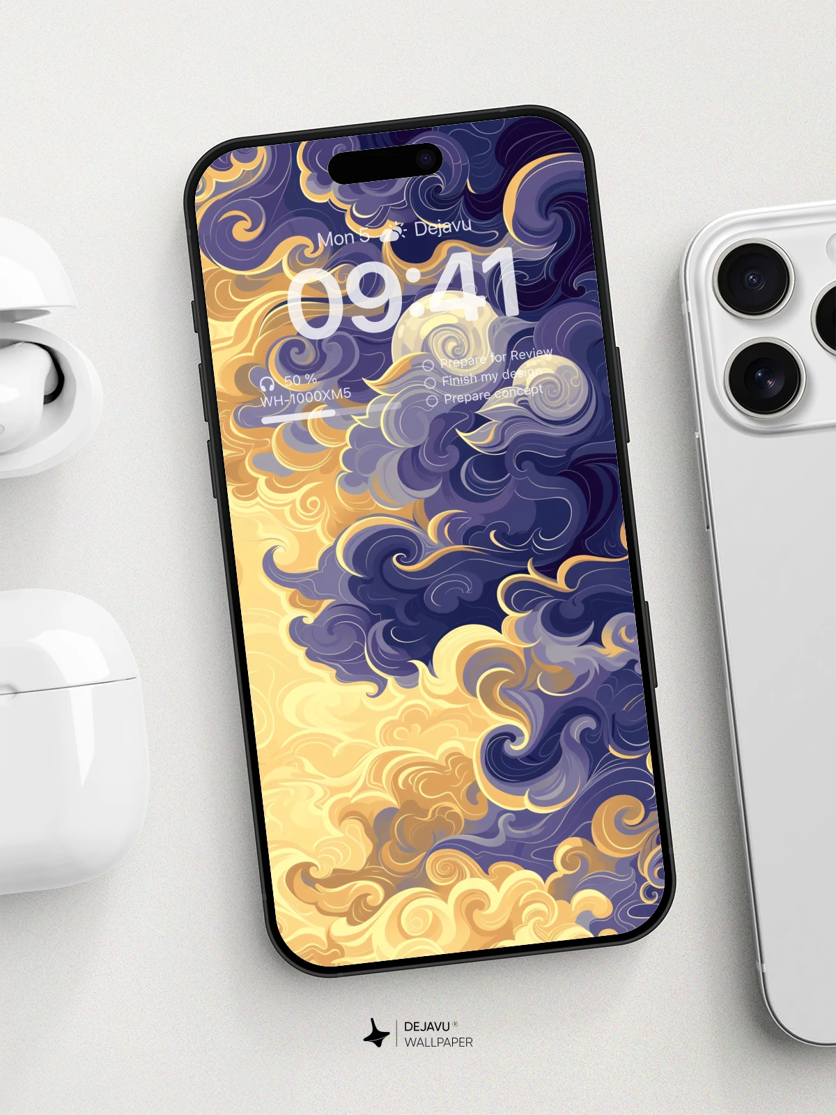 8K Abstract Clouds Minimal Aesthetic Wallpaper