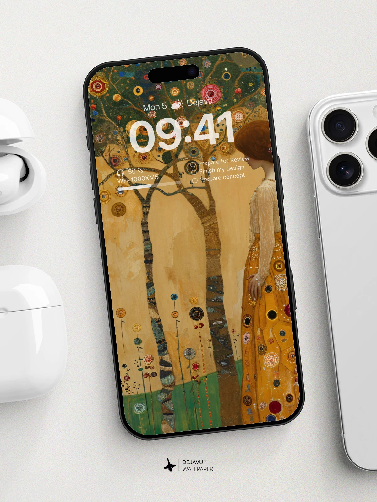 8K Abstract Art: Minimalist Tree of Life Painting