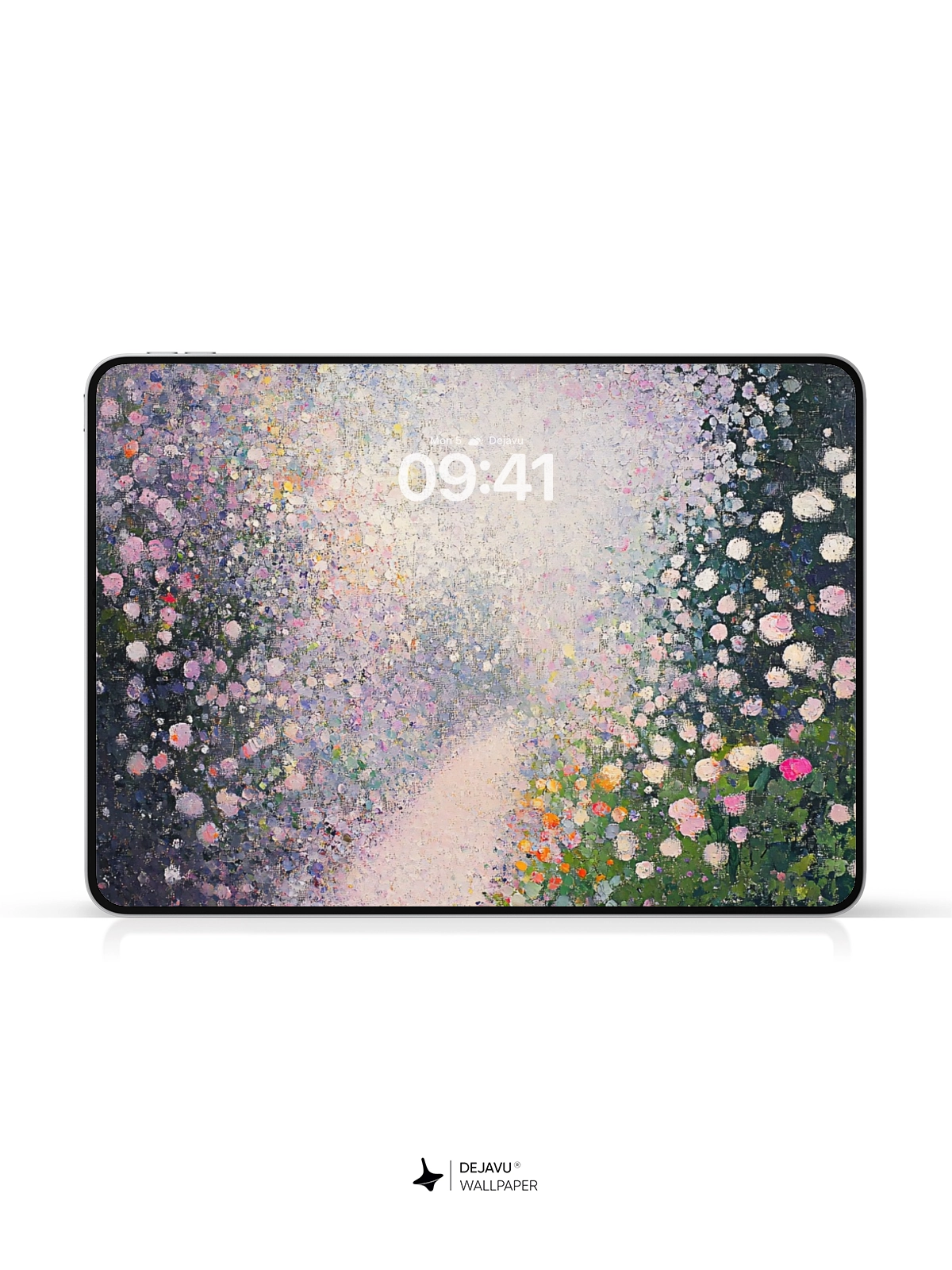 8K Abstract Floral Garden: Soft Gradient Painting