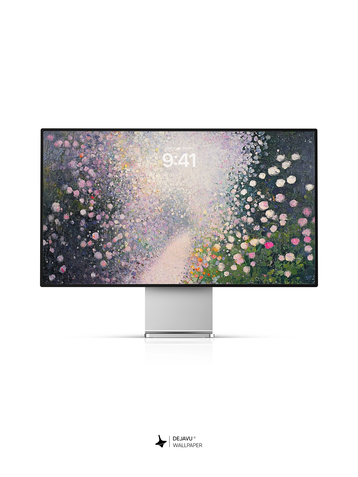 8K Abstract Floral Garden: Soft Gradient Painting