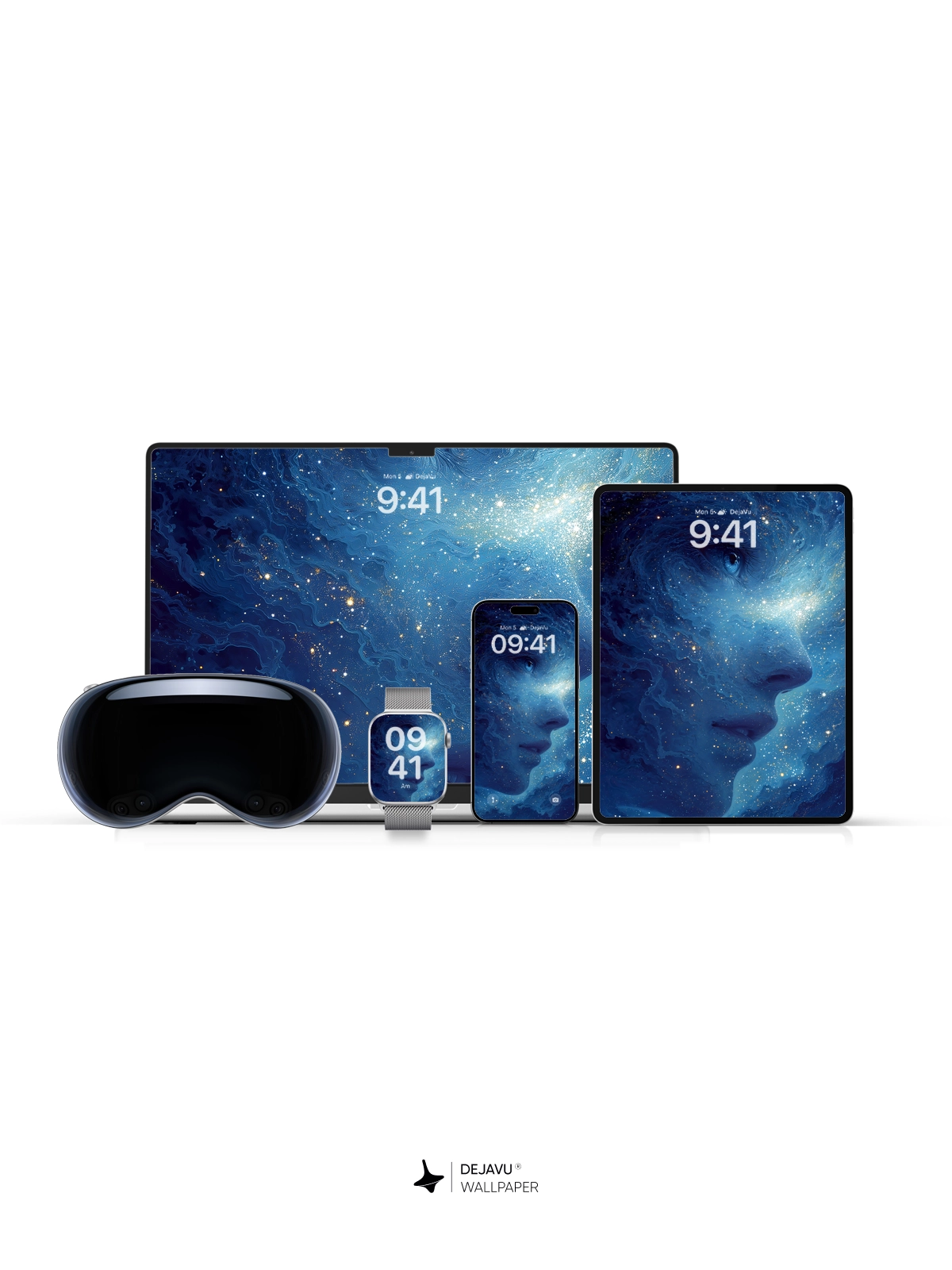 8K Abstract Cosmic Illustration: Aesthetic Galaxy Wallpaper