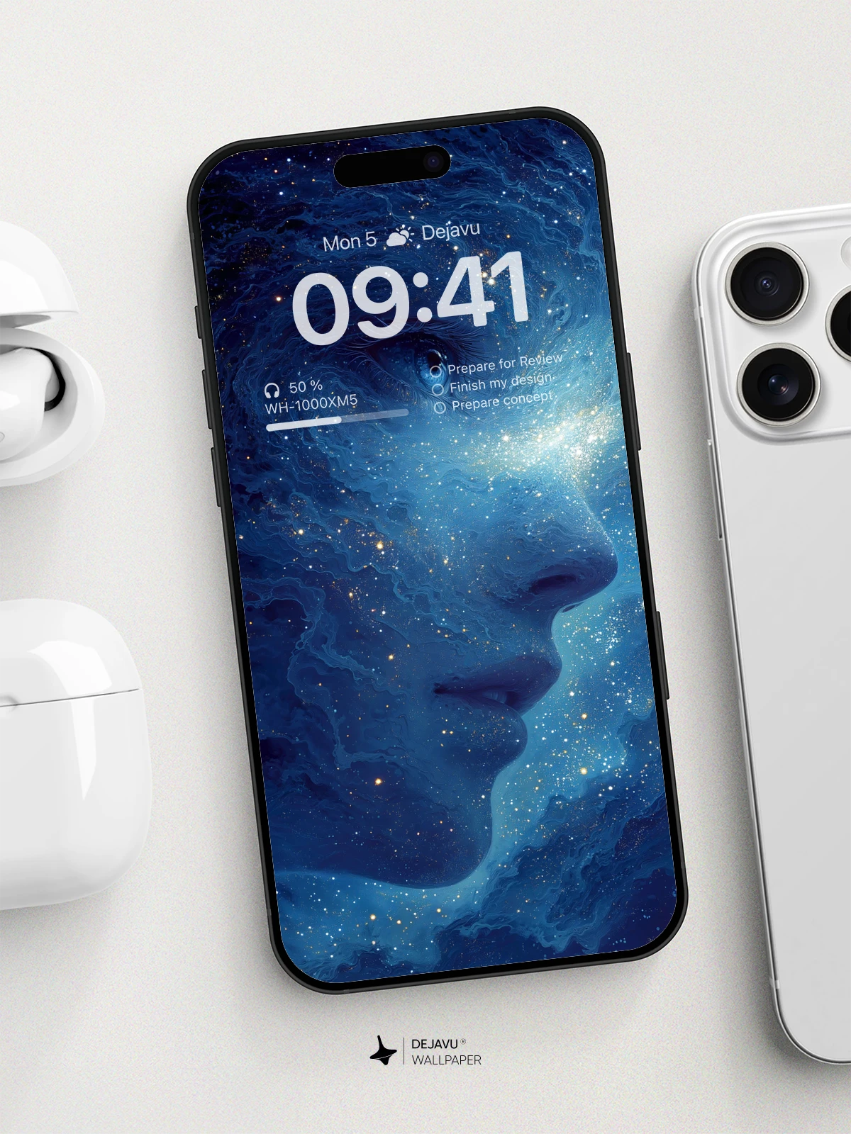 8K Abstract Cosmic Illustration: Aesthetic Galaxy Wallpaper