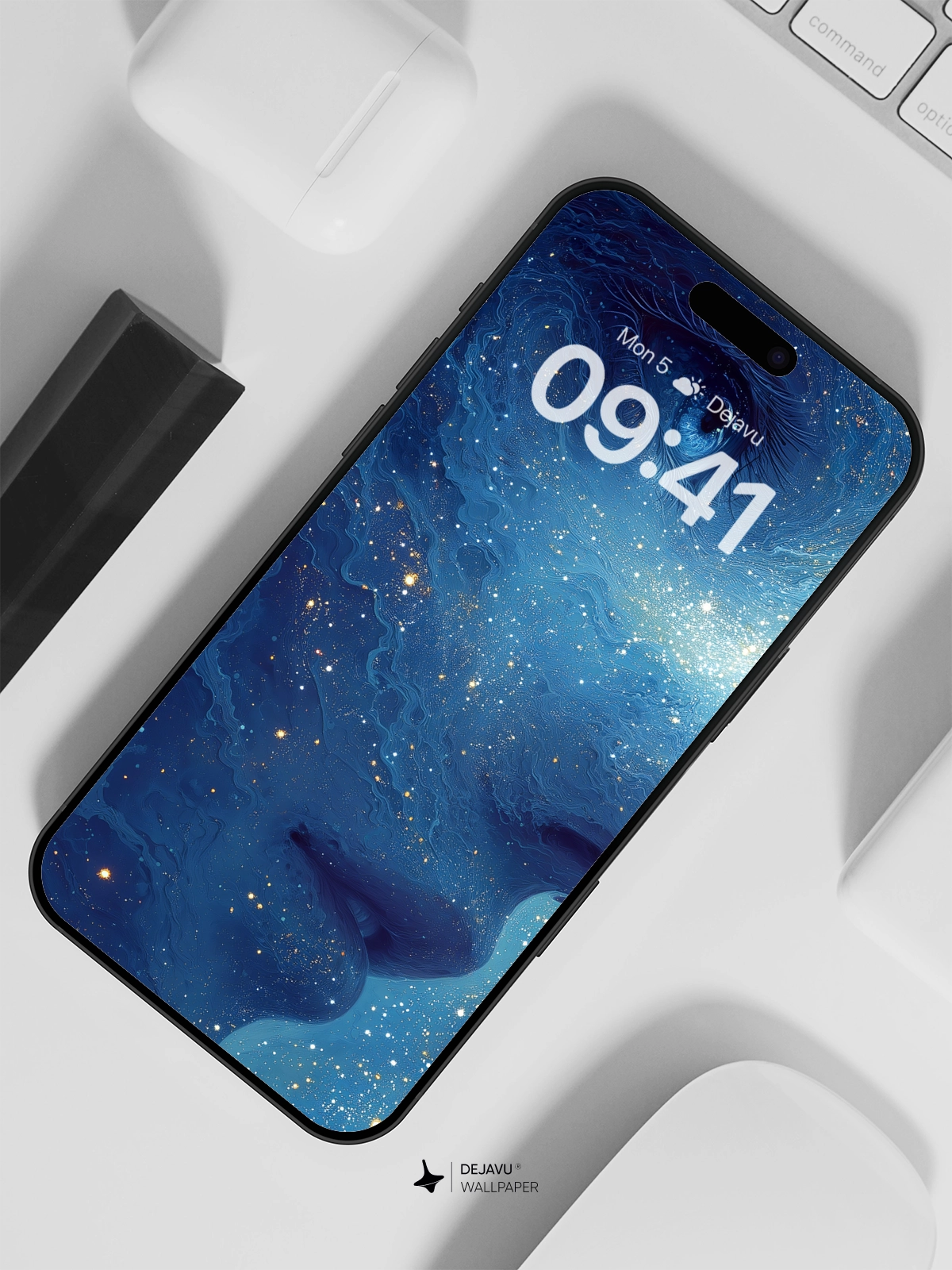 8K Abstract Cosmic Illustration: Aesthetic Galaxy Wallpaper
