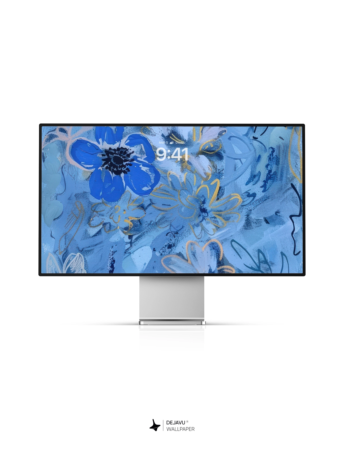 8K Abstract Floral Minimal Aesthetic Wallpaper