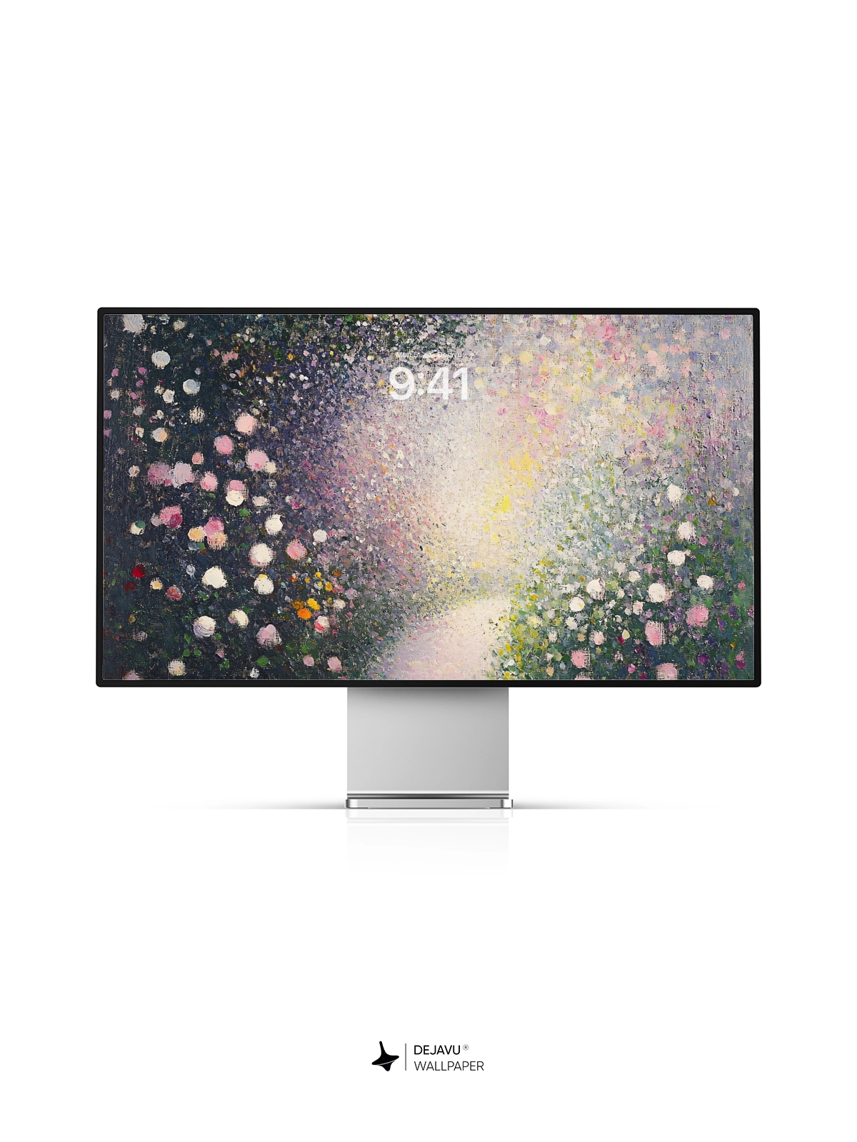 8K Abstract Floral Garden Minimal Wallpaper
