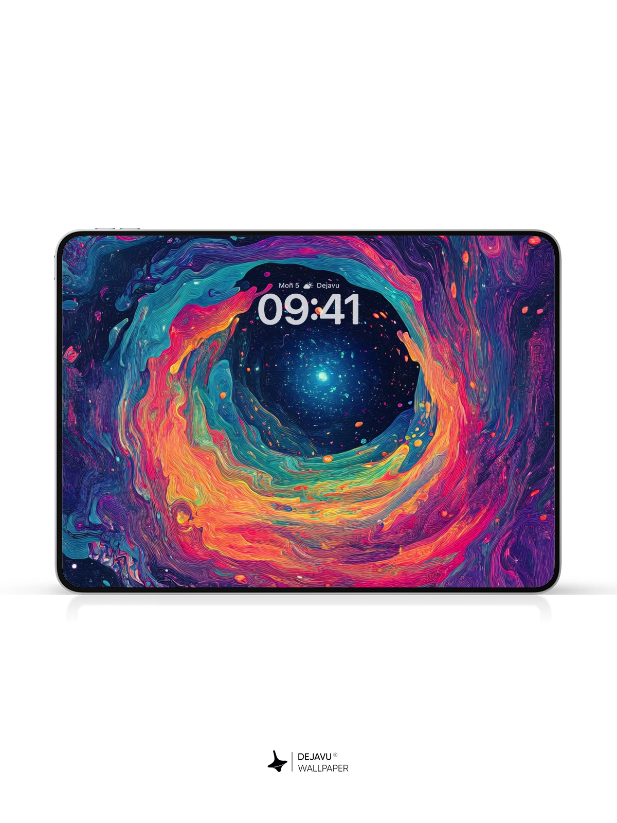 8K Abstract Cosmic Vortex Wallpaper