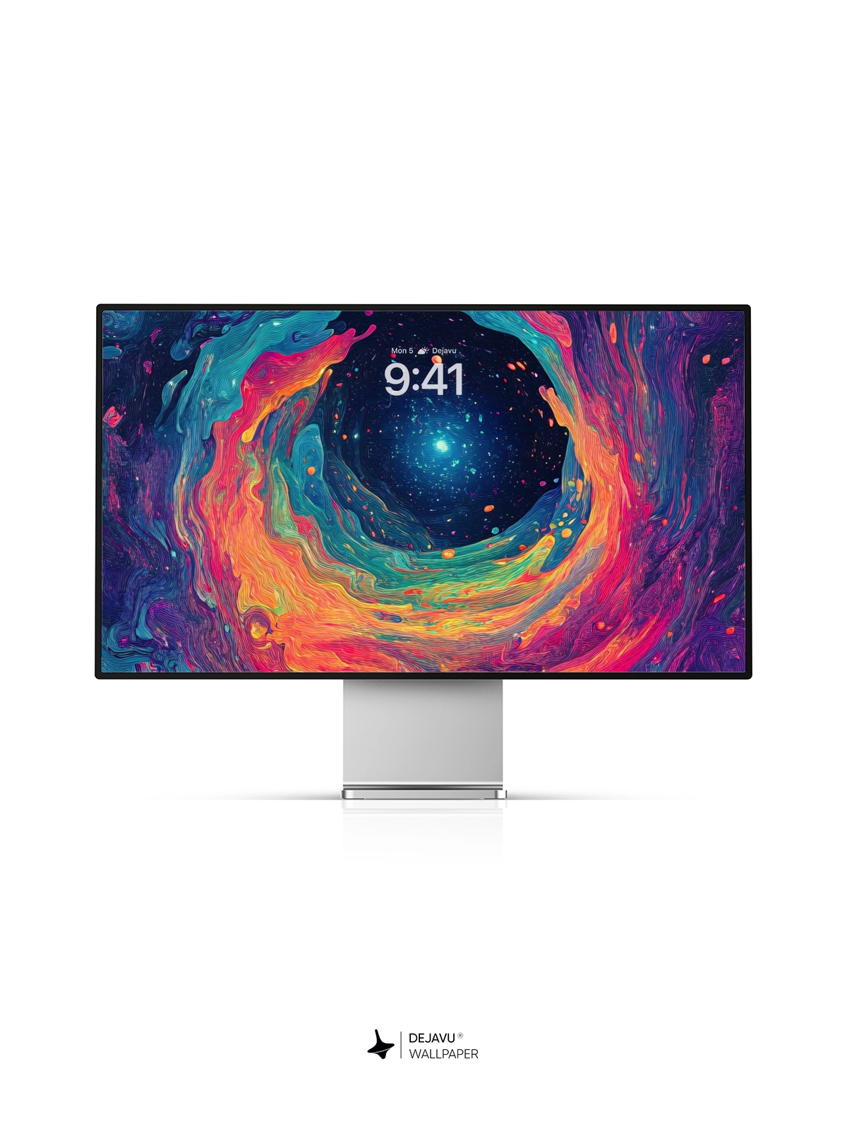 8K Abstract Cosmic Vortex Wallpaper