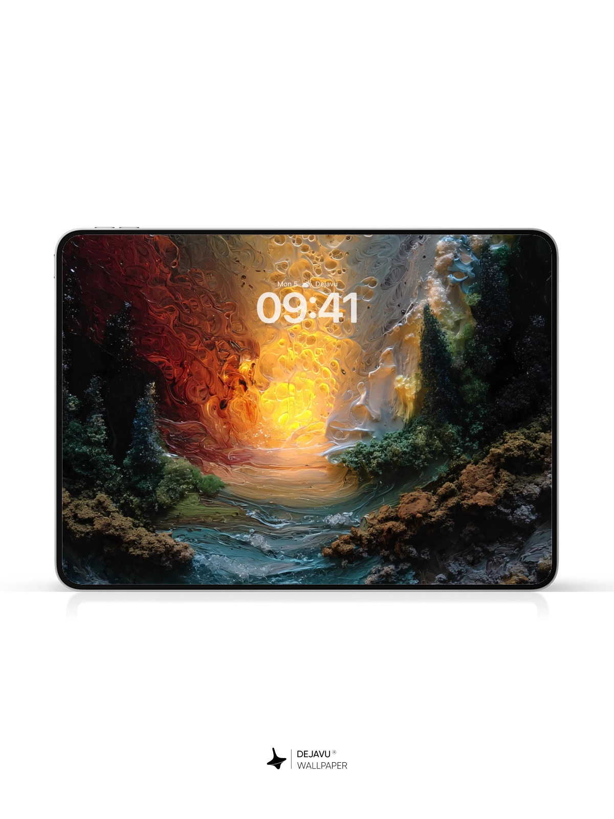8K Abstract Fantasy Landscape Wallpaper