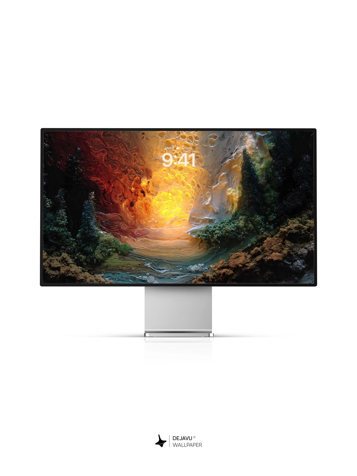 8K Abstract Fantasy Landscape Wallpaper