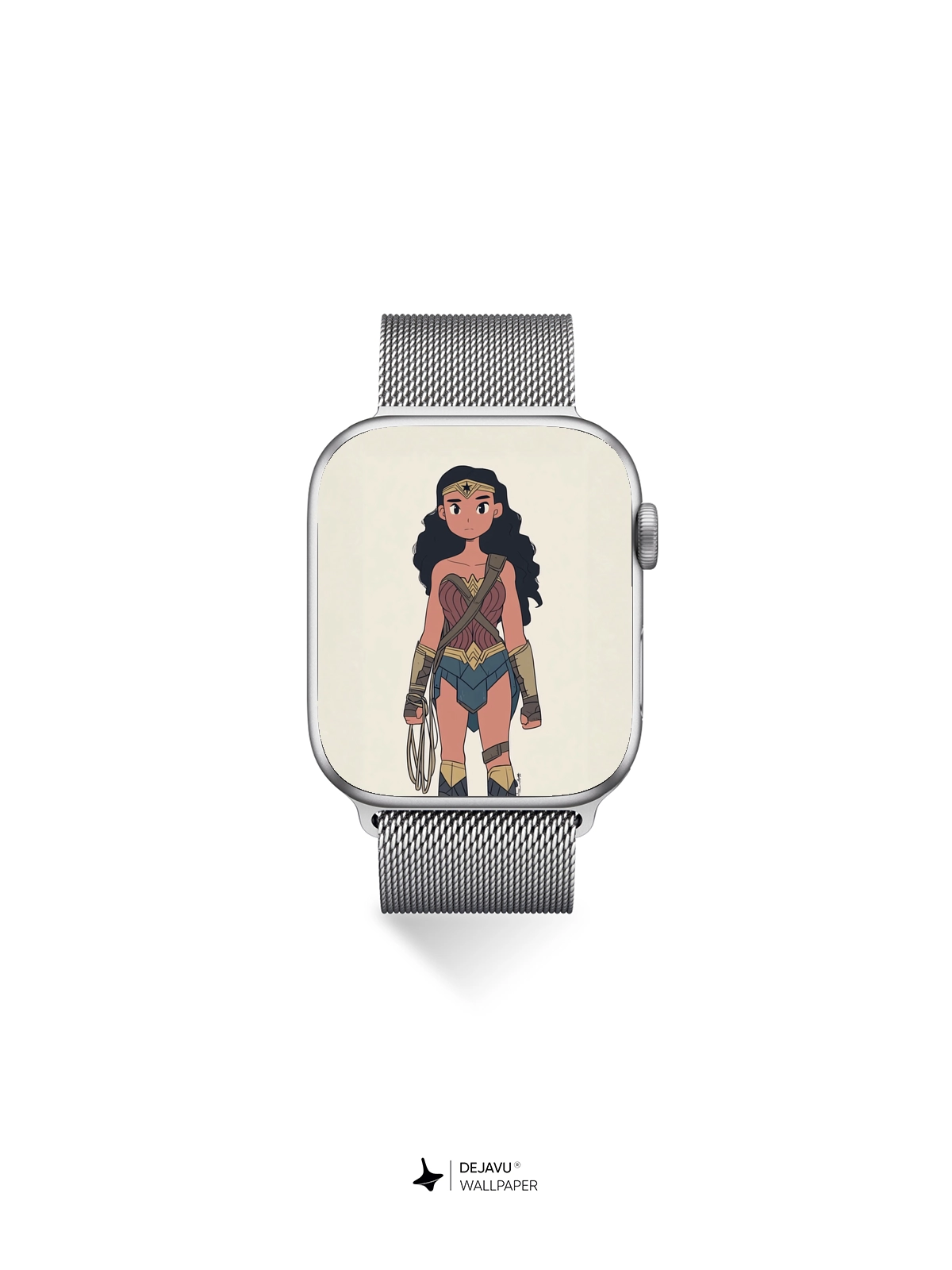 Wonder Woman Cartoon Wallpaper 8K