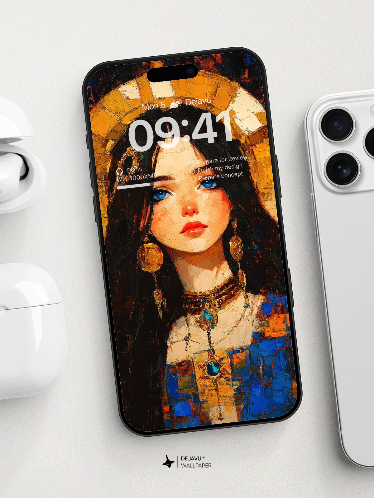 8K Aesthetic Painting of a Mystical Figure