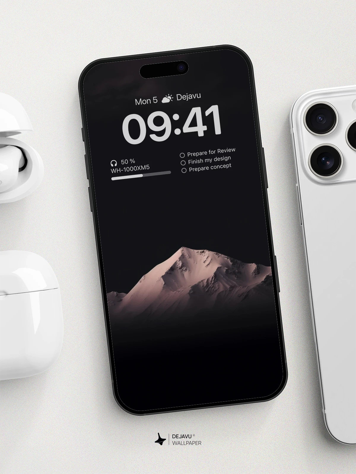 Majestic Mountain Peak Wallpaper 8K for iPhone