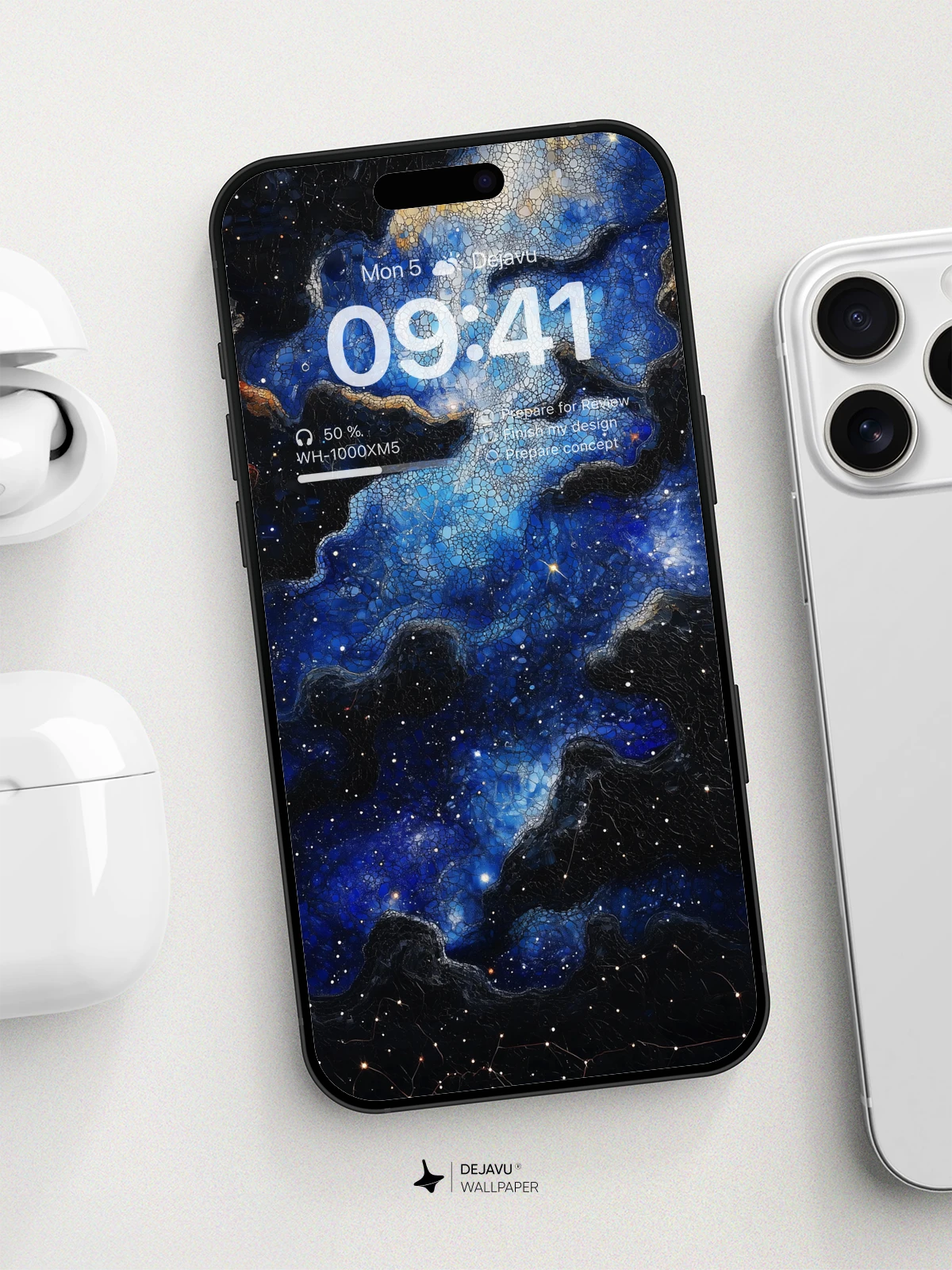 8K Abstract Cosmic Painting: Aesthetic Galaxy Wallpaper