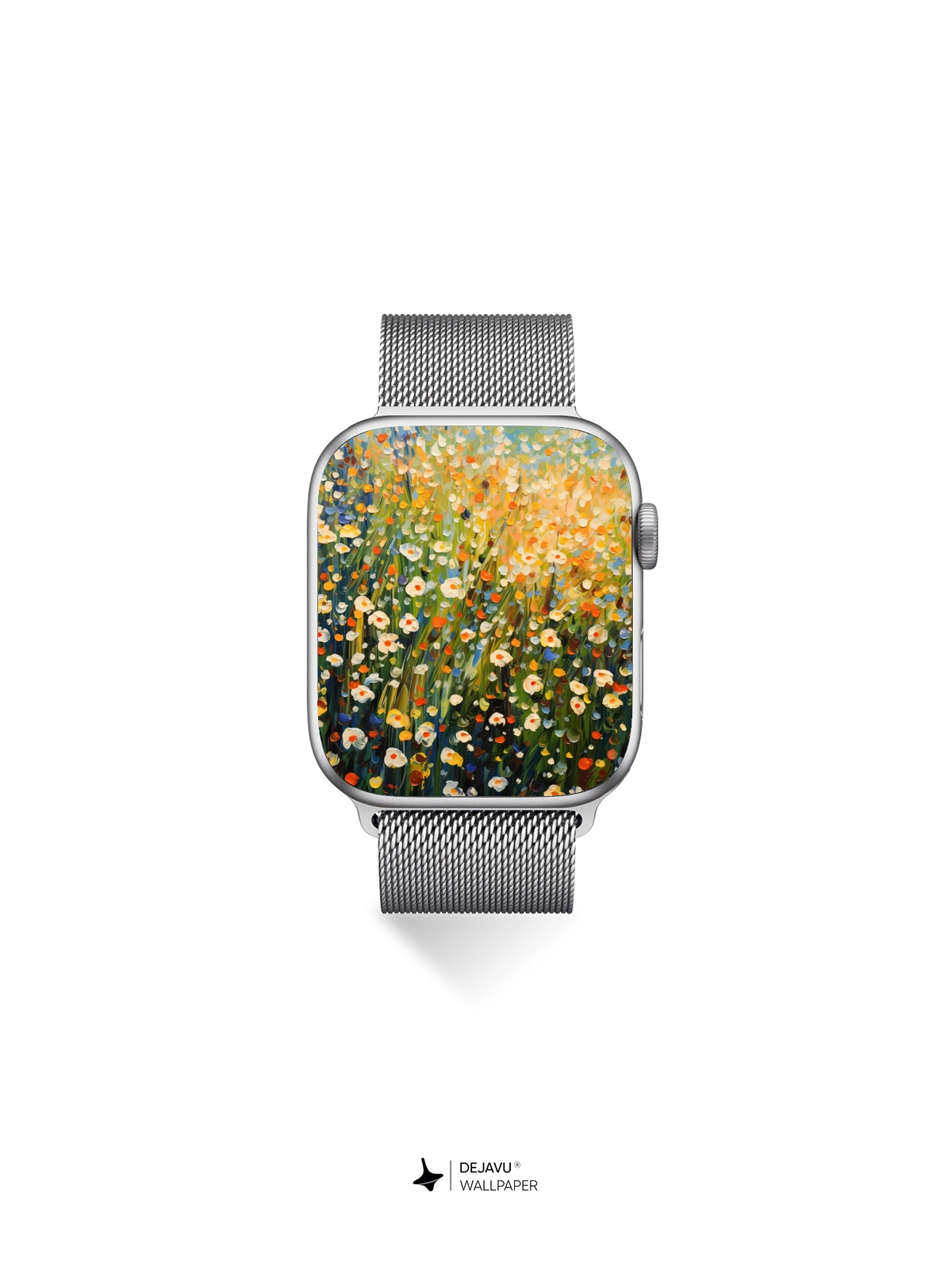 8K Abstract Floral Painting Wallpaper