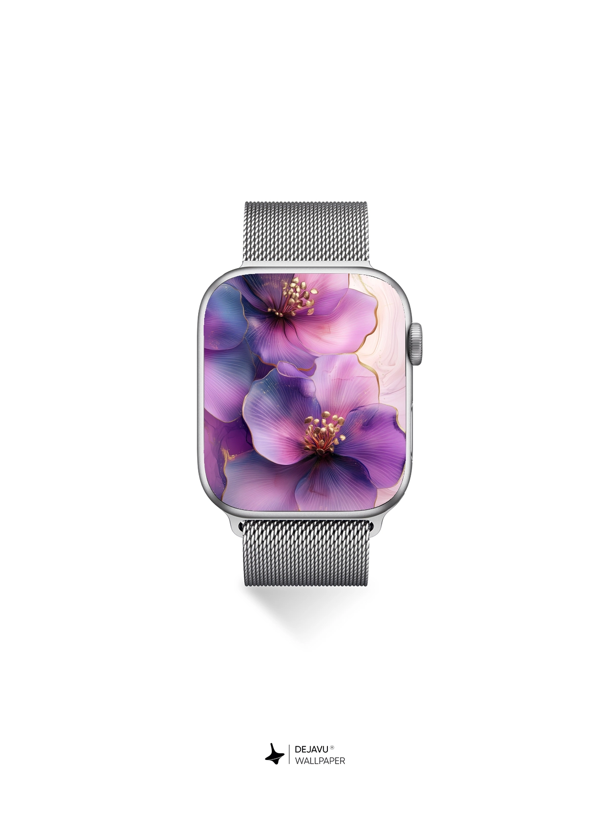 8K Abstract Floral Painting Wallpaper