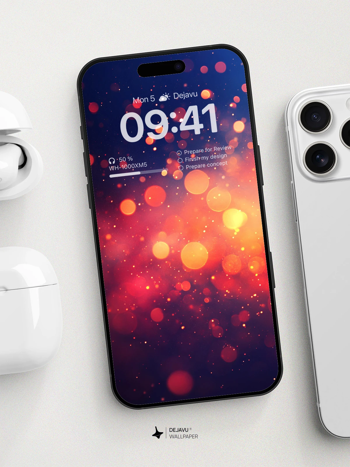 8K Abstract Bokeh Lights Wallpaper