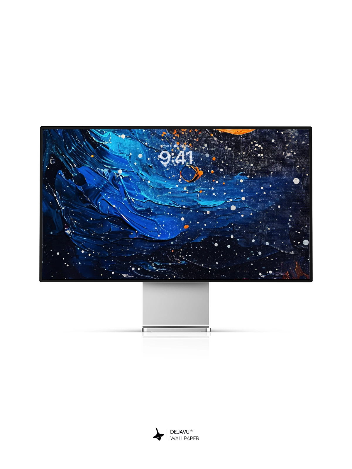 8K Abstract Cosmic Painting Wallpaper