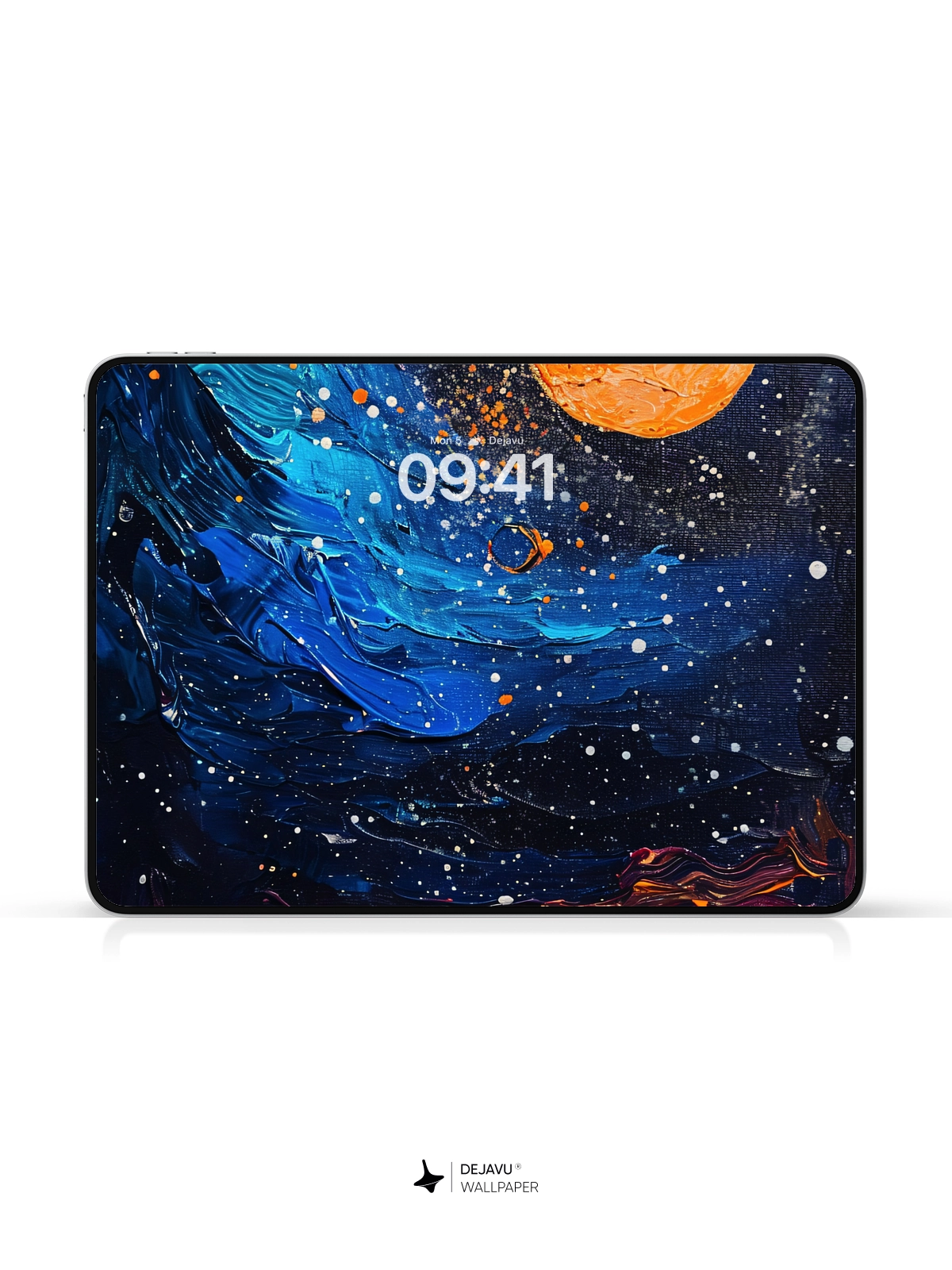 8K Abstract Cosmic Painting Wallpaper