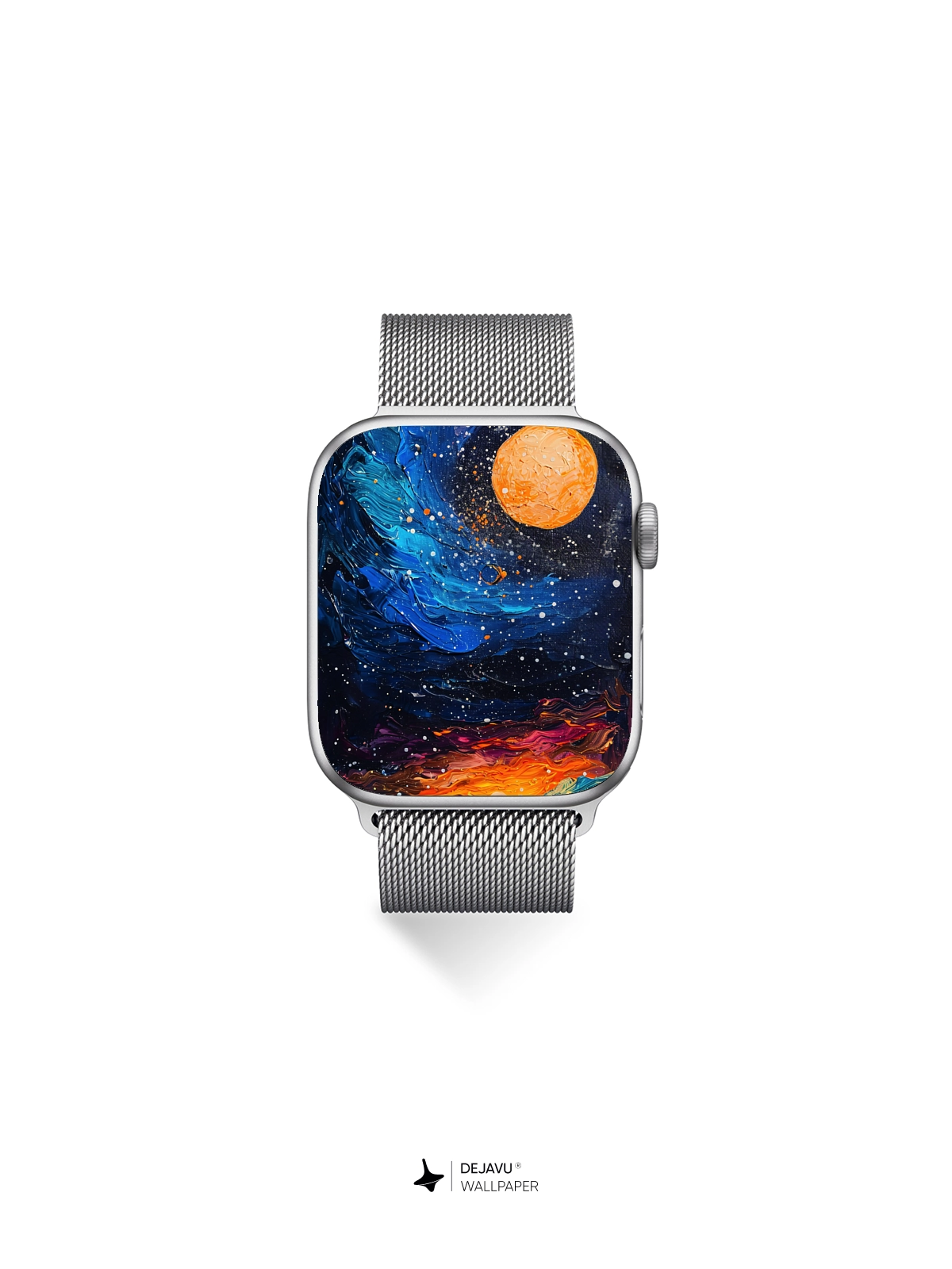 8K Abstract Cosmic Painting Wallpaper