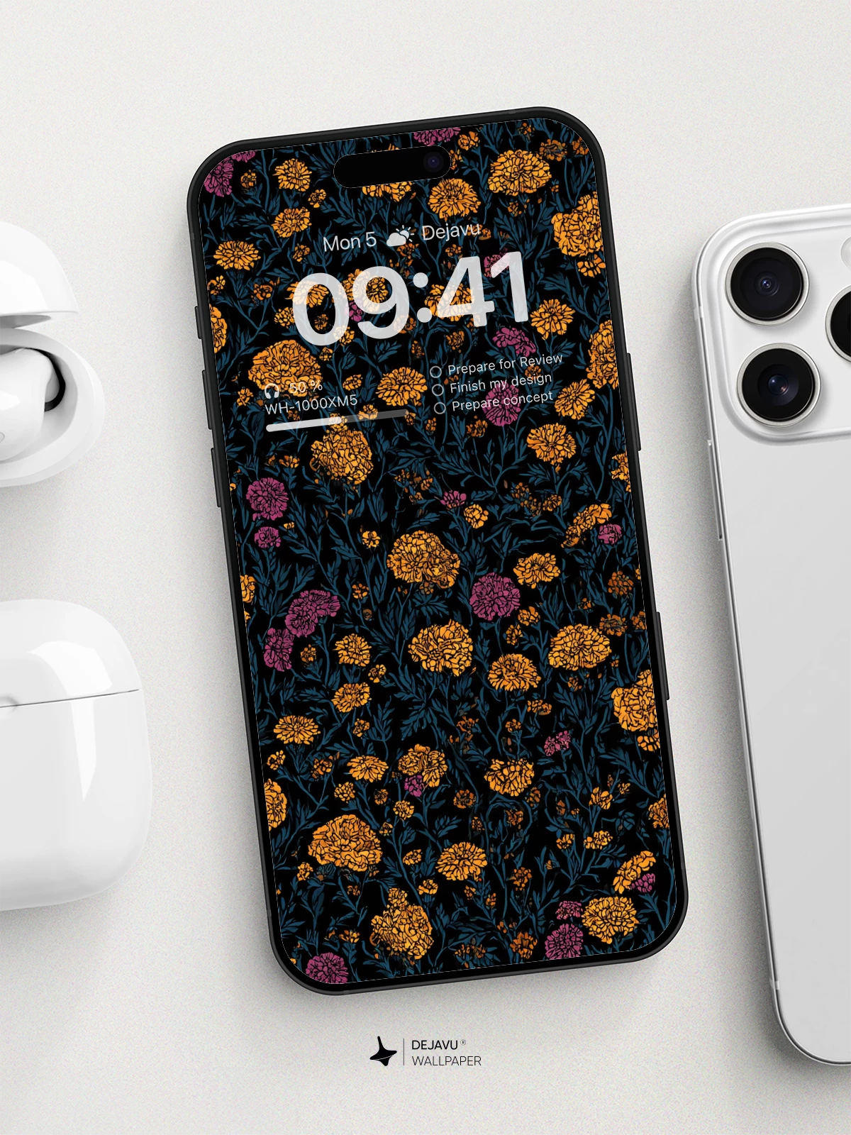 Vibrant Floral Garden Wallpaper 8K For Phone