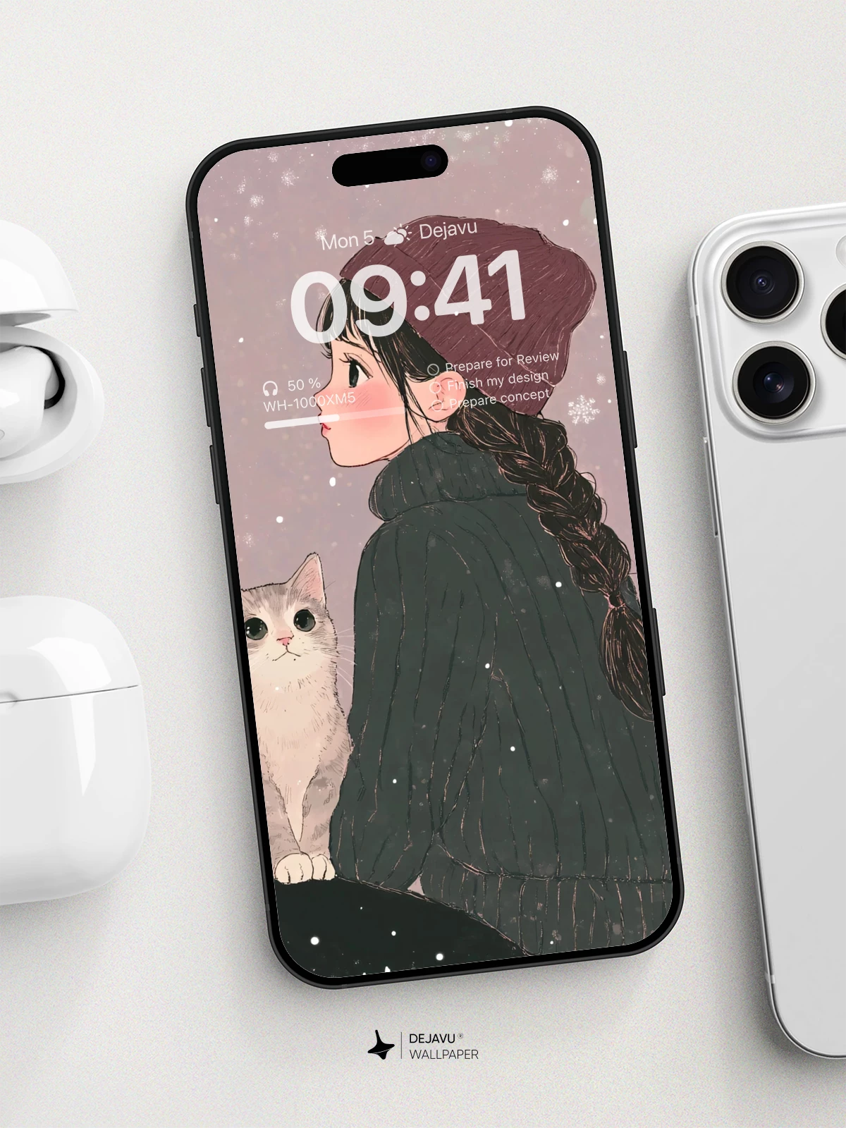 Whimsical Winter Wonderland Wallpaper 8K