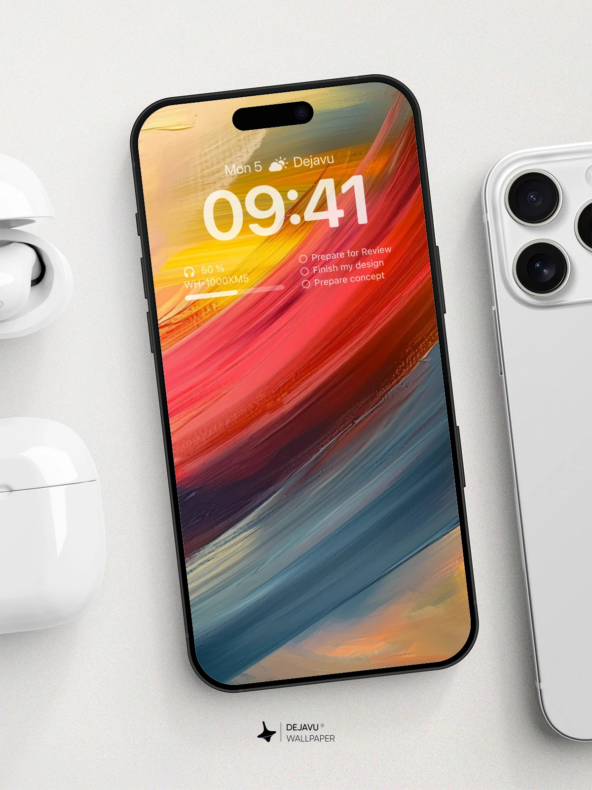 Vibrant Abstract Swirl Wallpaper 8K For Phone