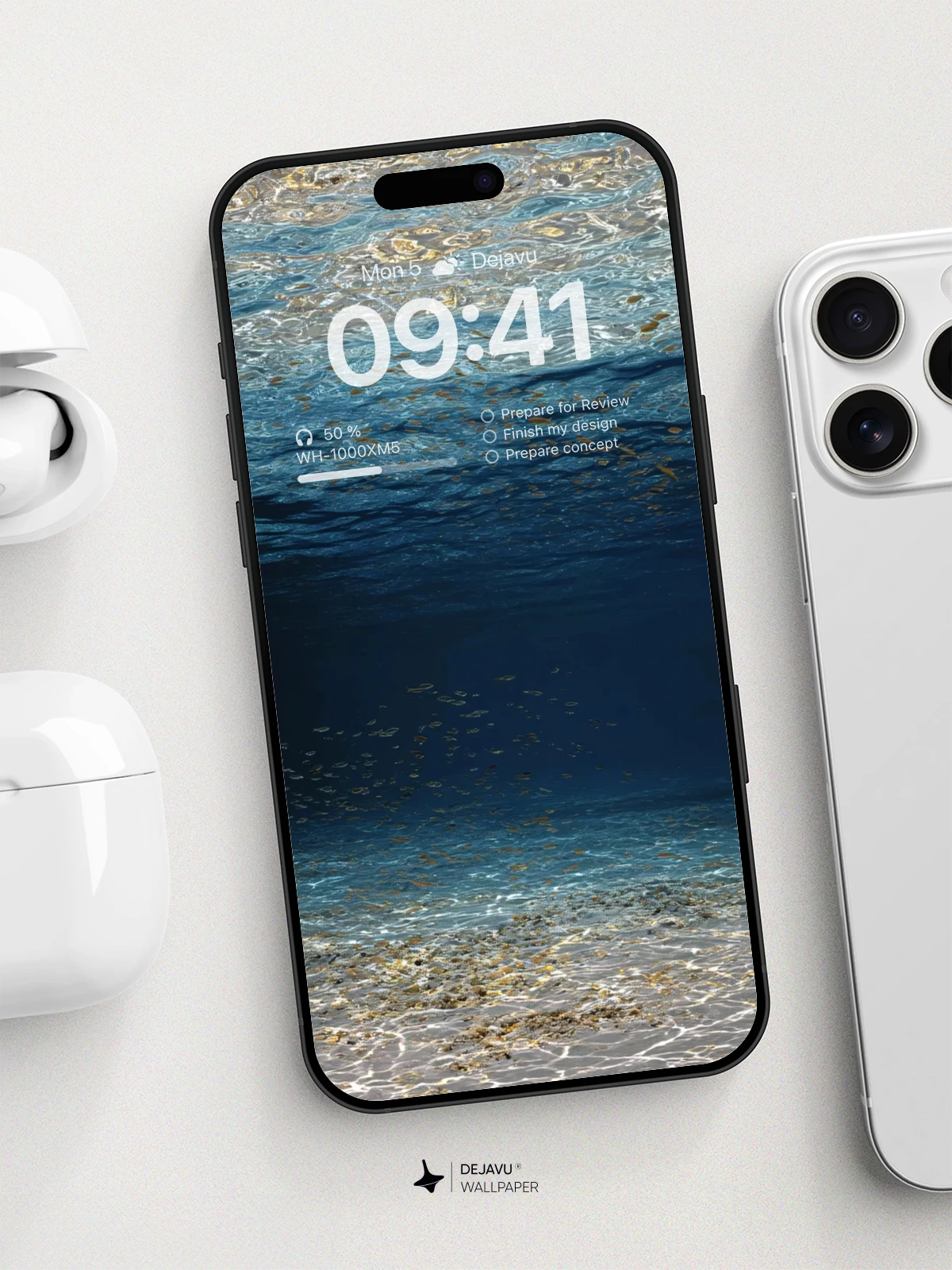 Underwater Serenity Wallpaper 8K For iPhone