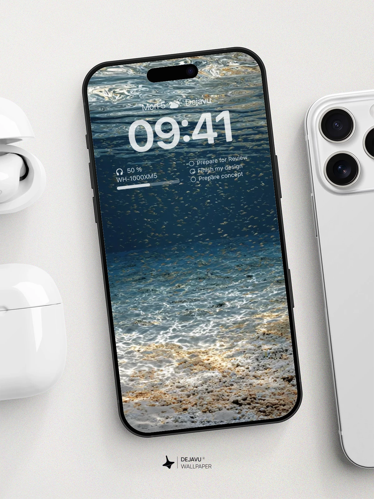 Underwater Serenity Wallpaper 8K For iPhone