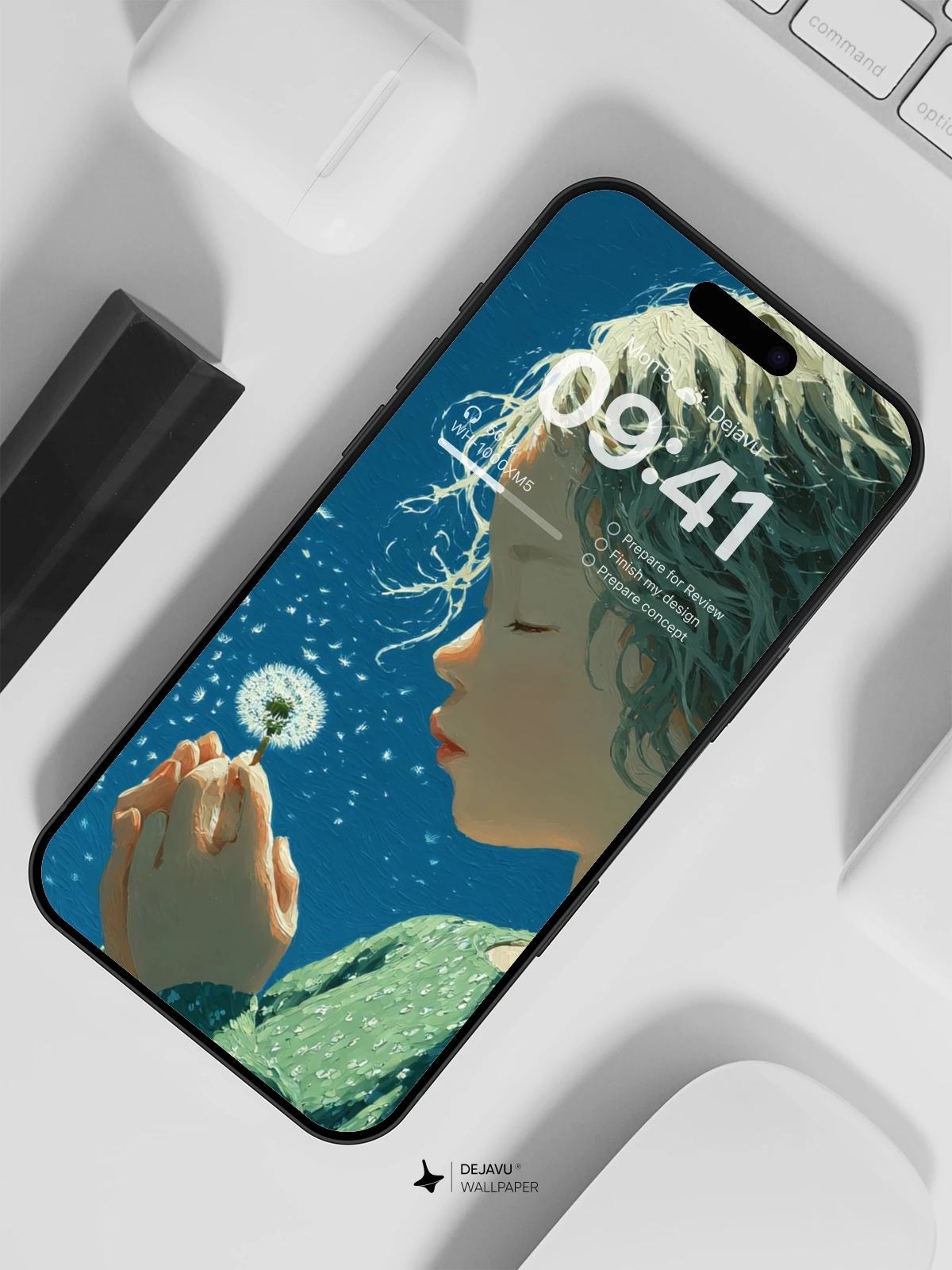 Whimsical Dandelion Moment Wallpaper 8K For Phone
