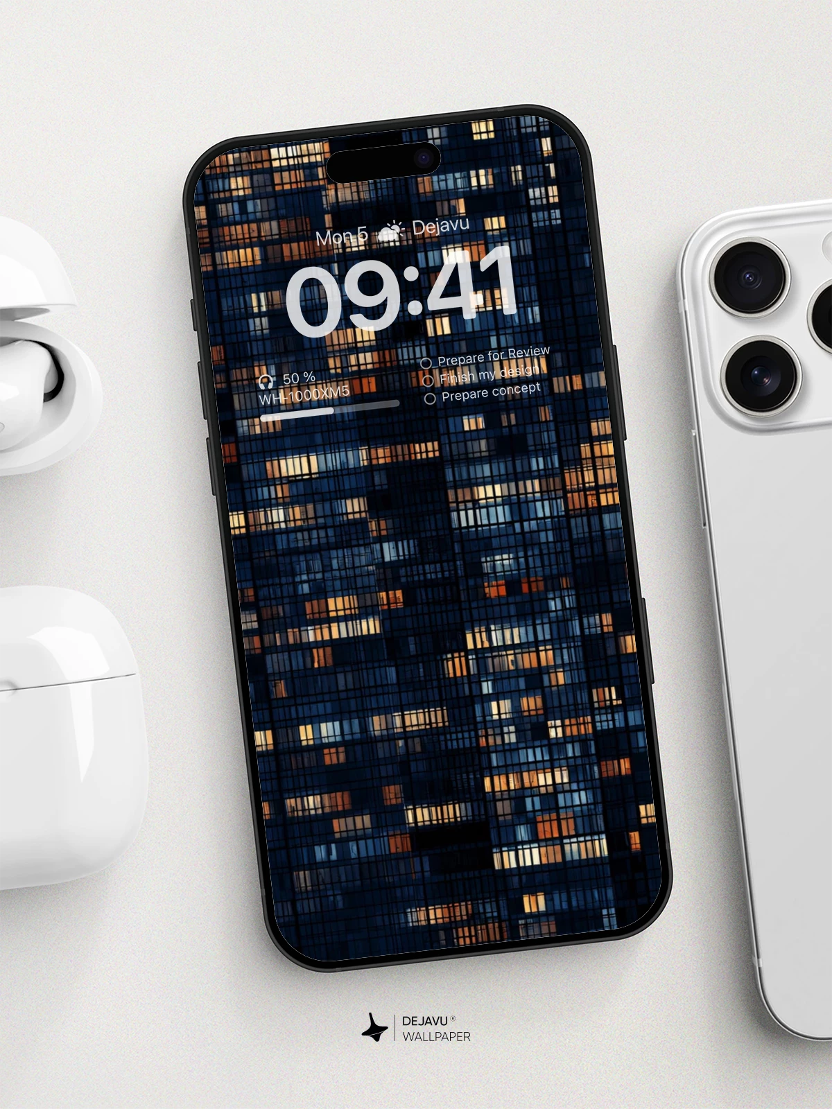 Urban Night Glow Wallpaper 8K For iPhone And Android