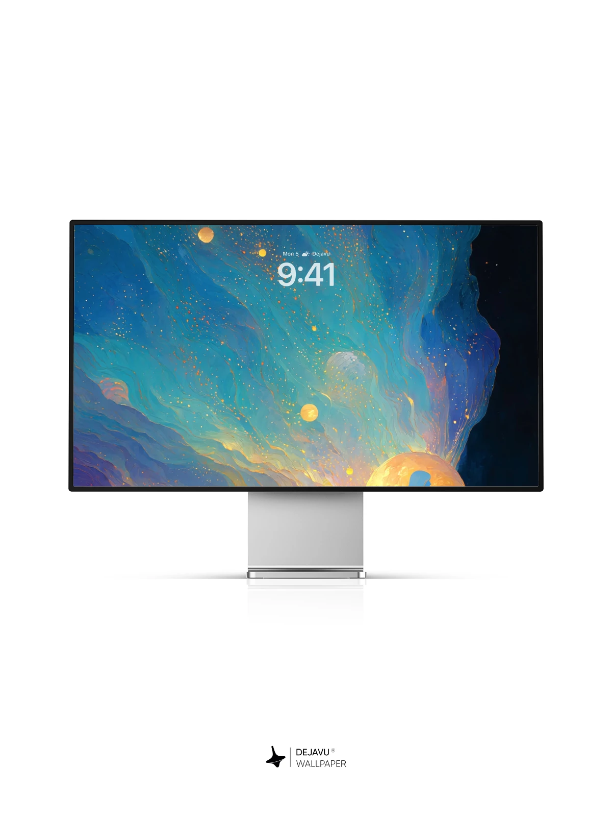 8K Abstract Cosmic Painting: Aesthetic Galaxy Wallpaper