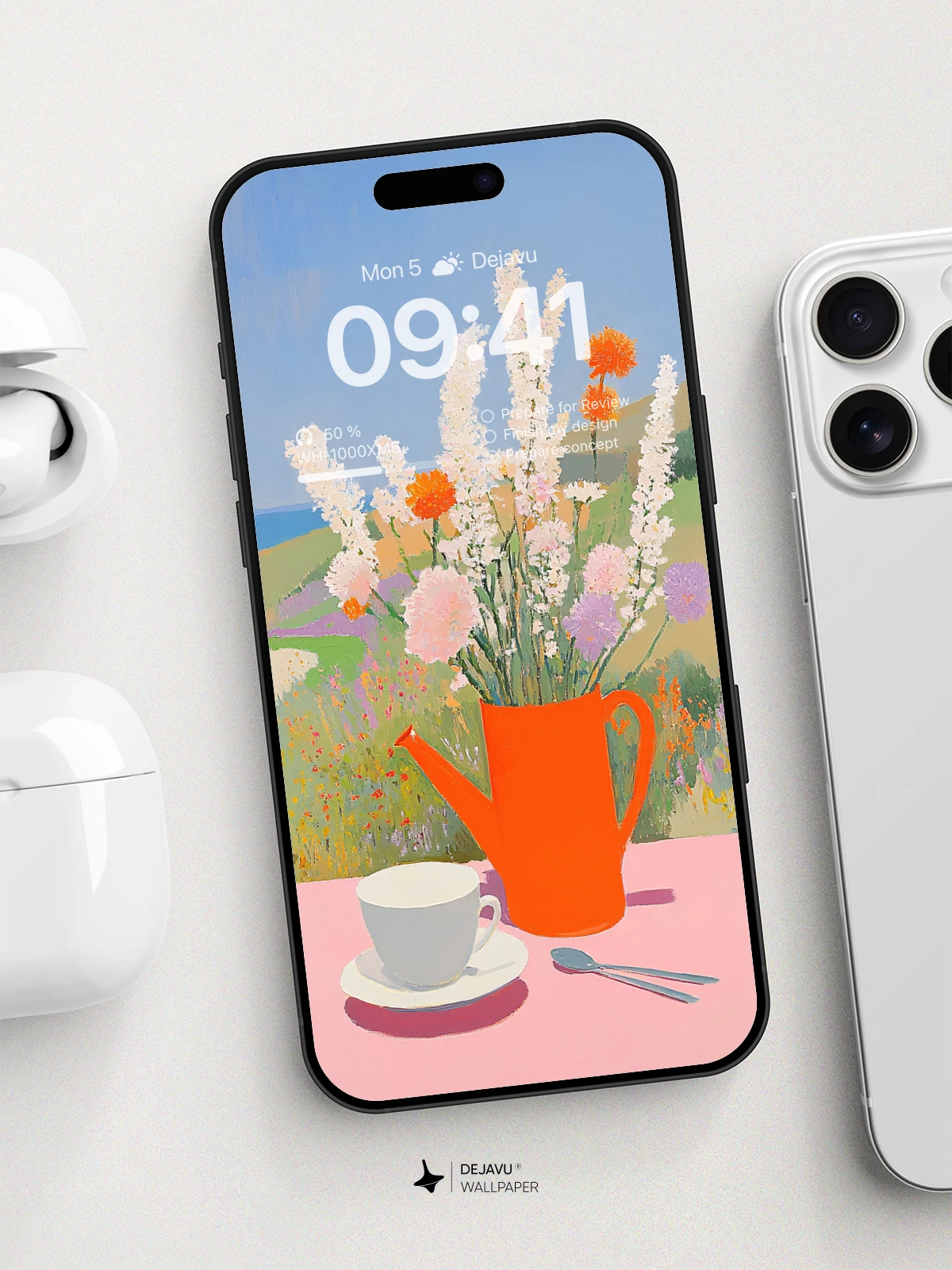 Vibrant Floral Still Life Wallpaper 8K For iPhone