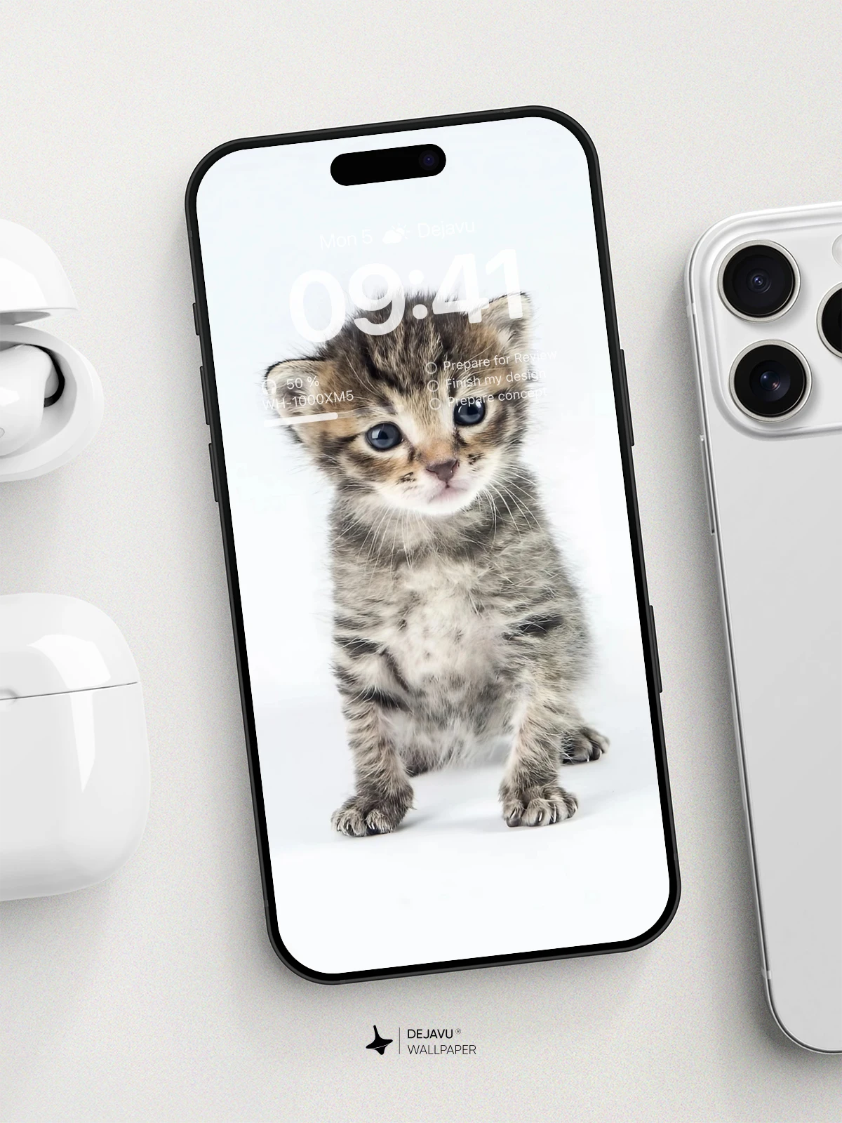 Whimsical Ghost Wallpaper 8K for iPhone