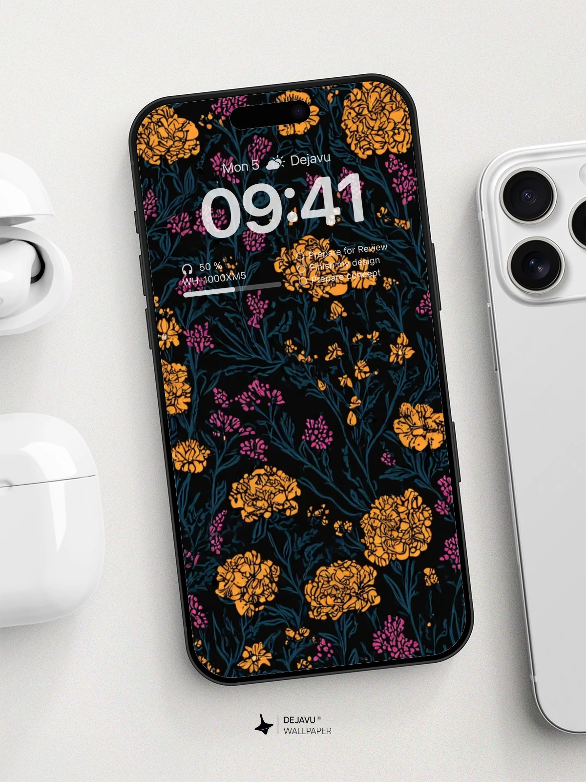 Vibrant Floral Garden Wallpaper 8K For iPhone