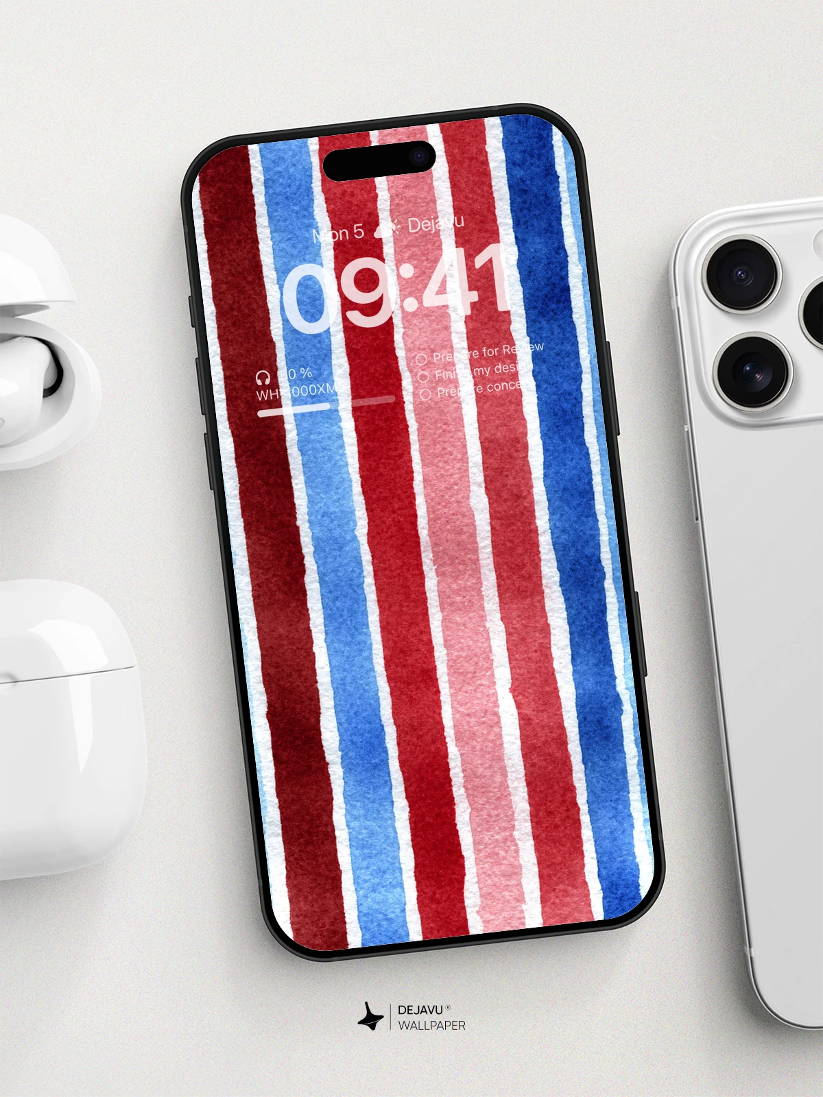 Vibrant Stripes Wallpaper 8K For Phone