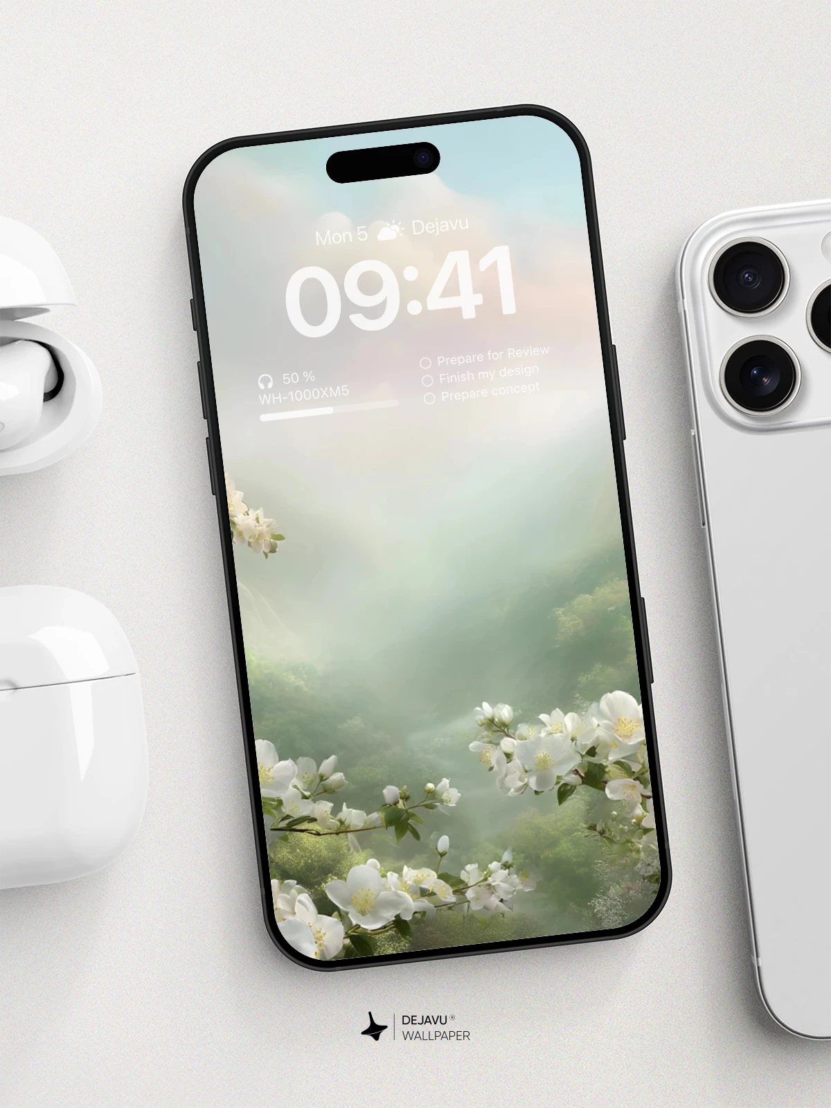 Whispering Blossoms Wallpaper 8K for iPhone