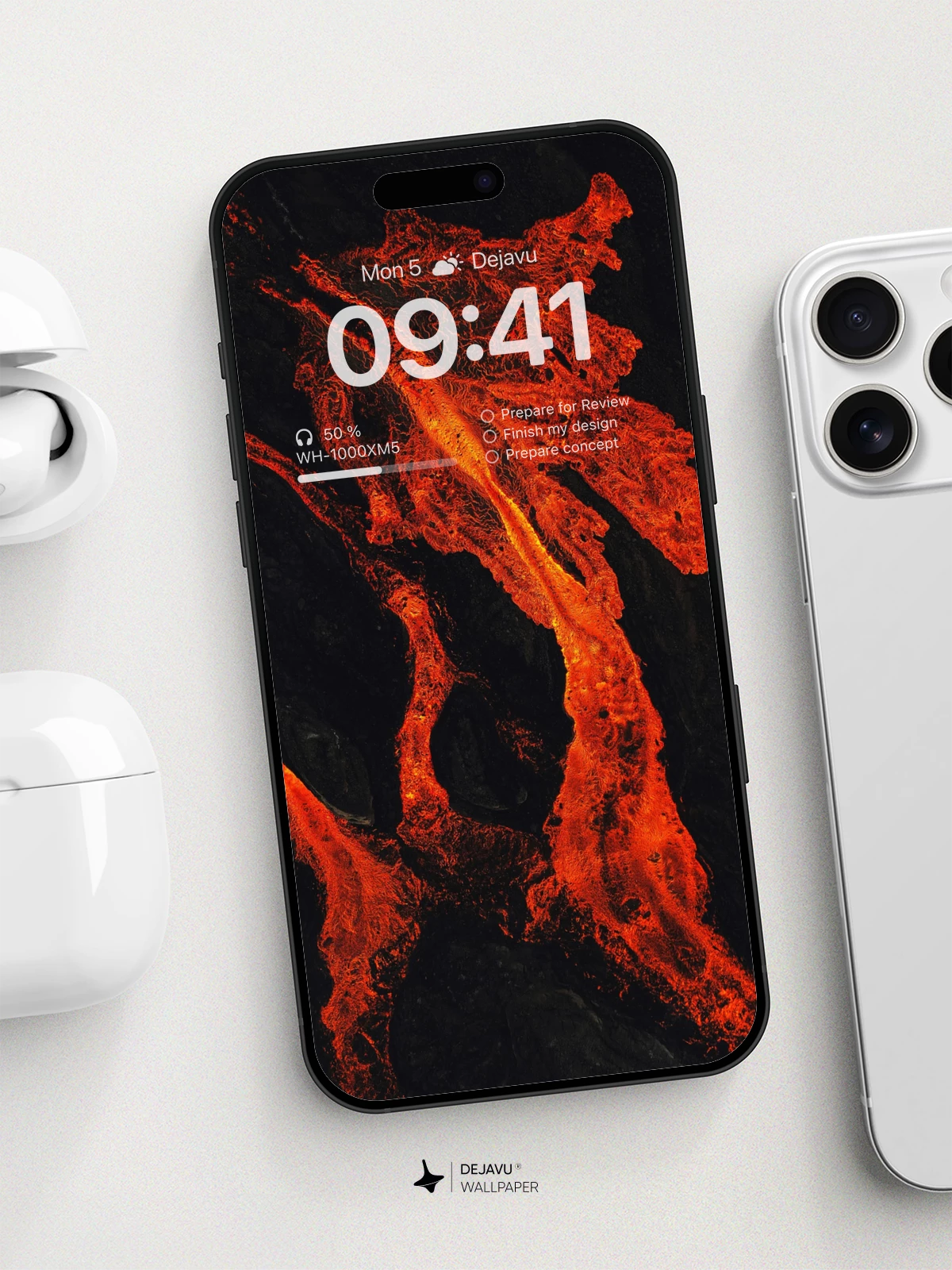 Volcanic Eruption Wallpaper 8K for iPhone