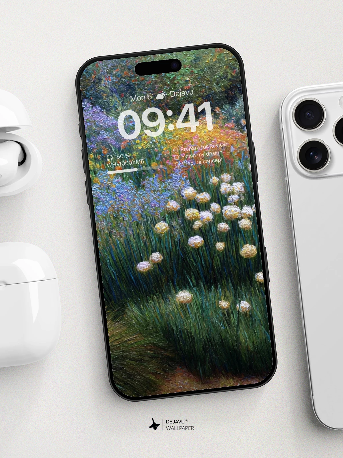 Vibrant Floral Garden Wallpaper 8K For iPhone